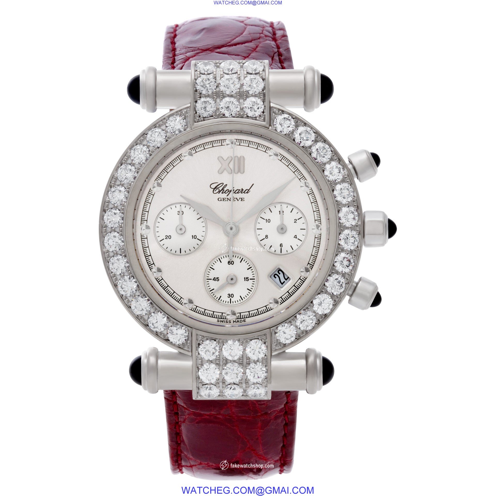 Chopard 373168-1004 Imperiale Quartz Female 18k White Gold 2