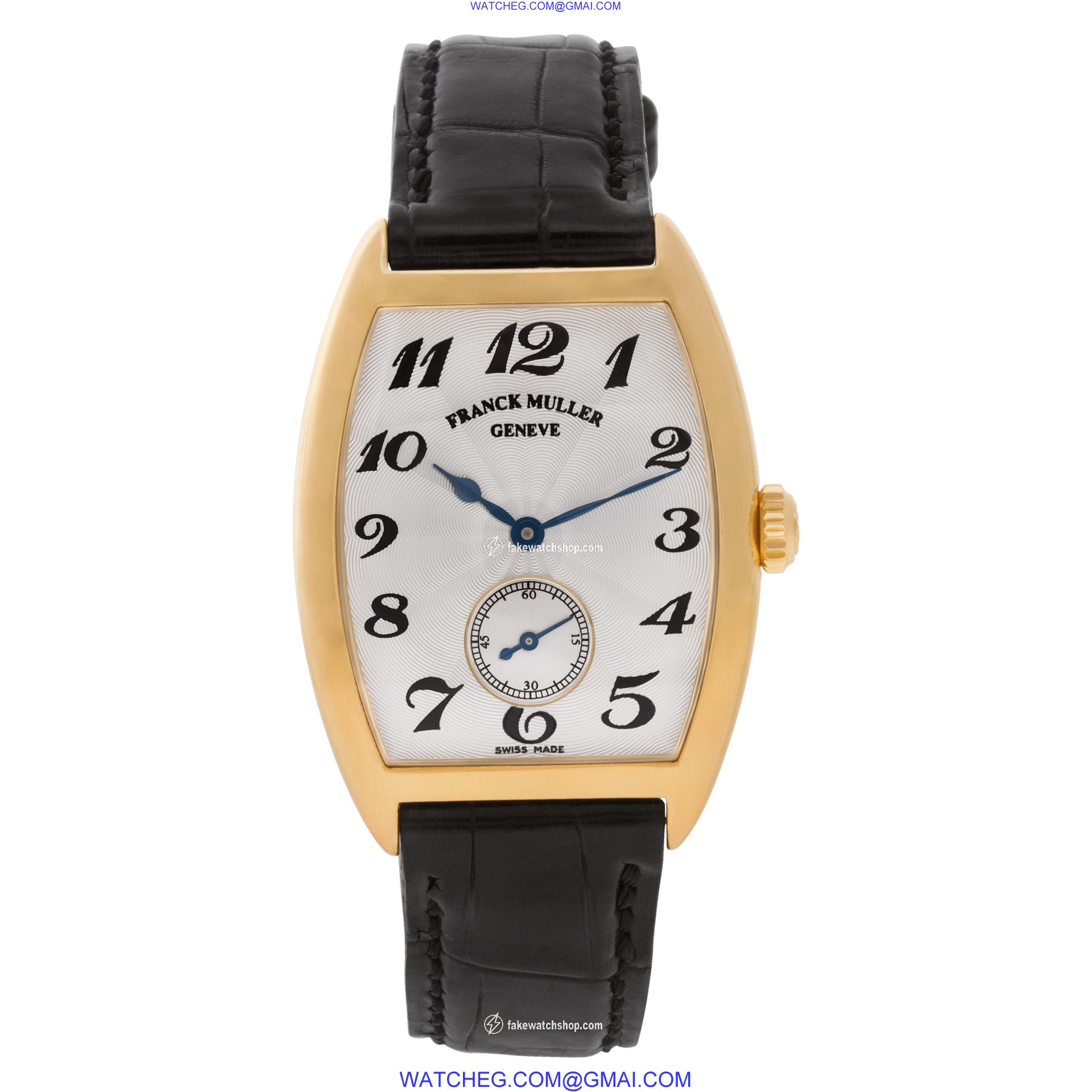 Franck Muller 7501 S6 MM Curvex Manual Female 18k yellow gold 2