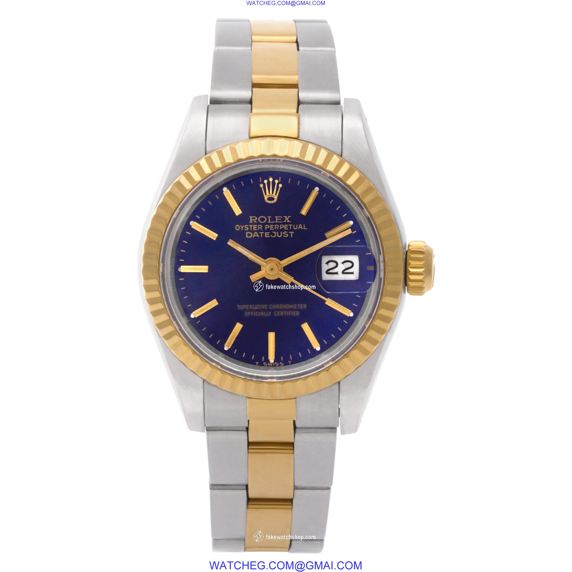 Rolex 69173 Datejust Automatic Female 18k gold & Stainless Steel 2