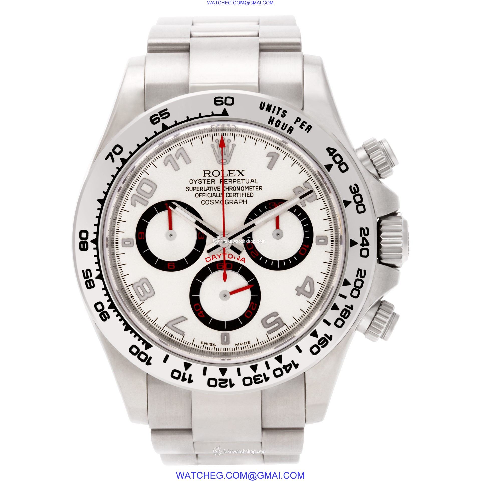 Rolex 116509 Daytona Automatic Unisex 18k White Gold 2