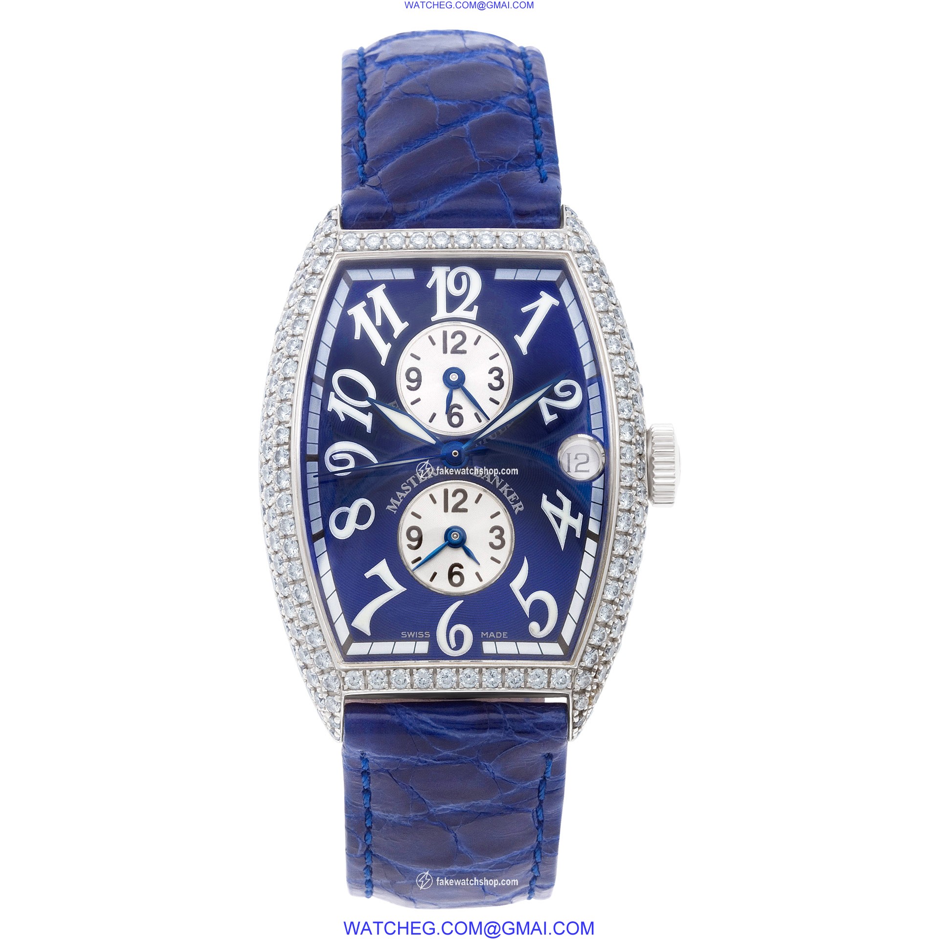 Franck Muller 5850MBD Master of Complication Automatic Male 18k White Gold 2
