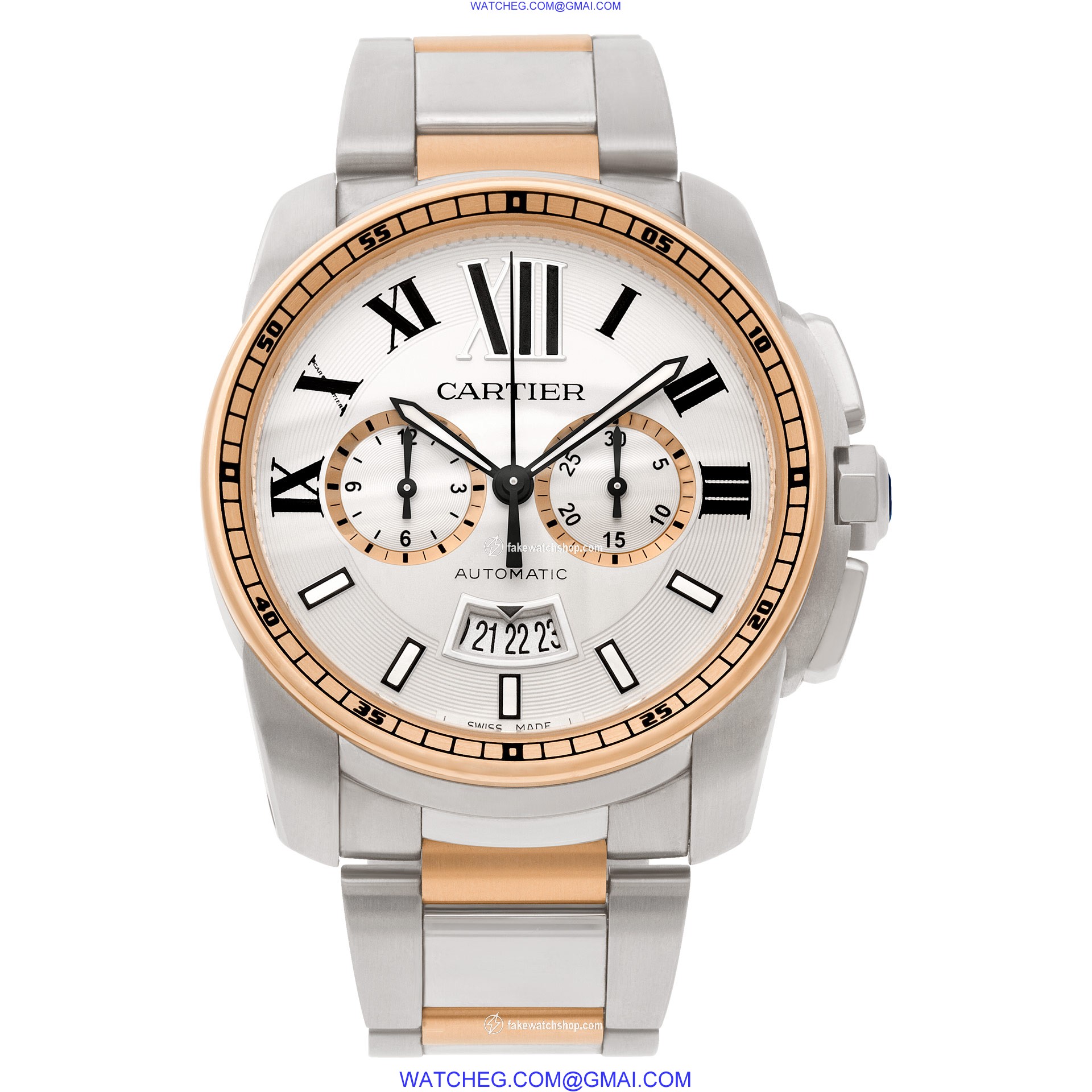 Cartier W7100042 Calibre Automatic Male Stainless Steel 2