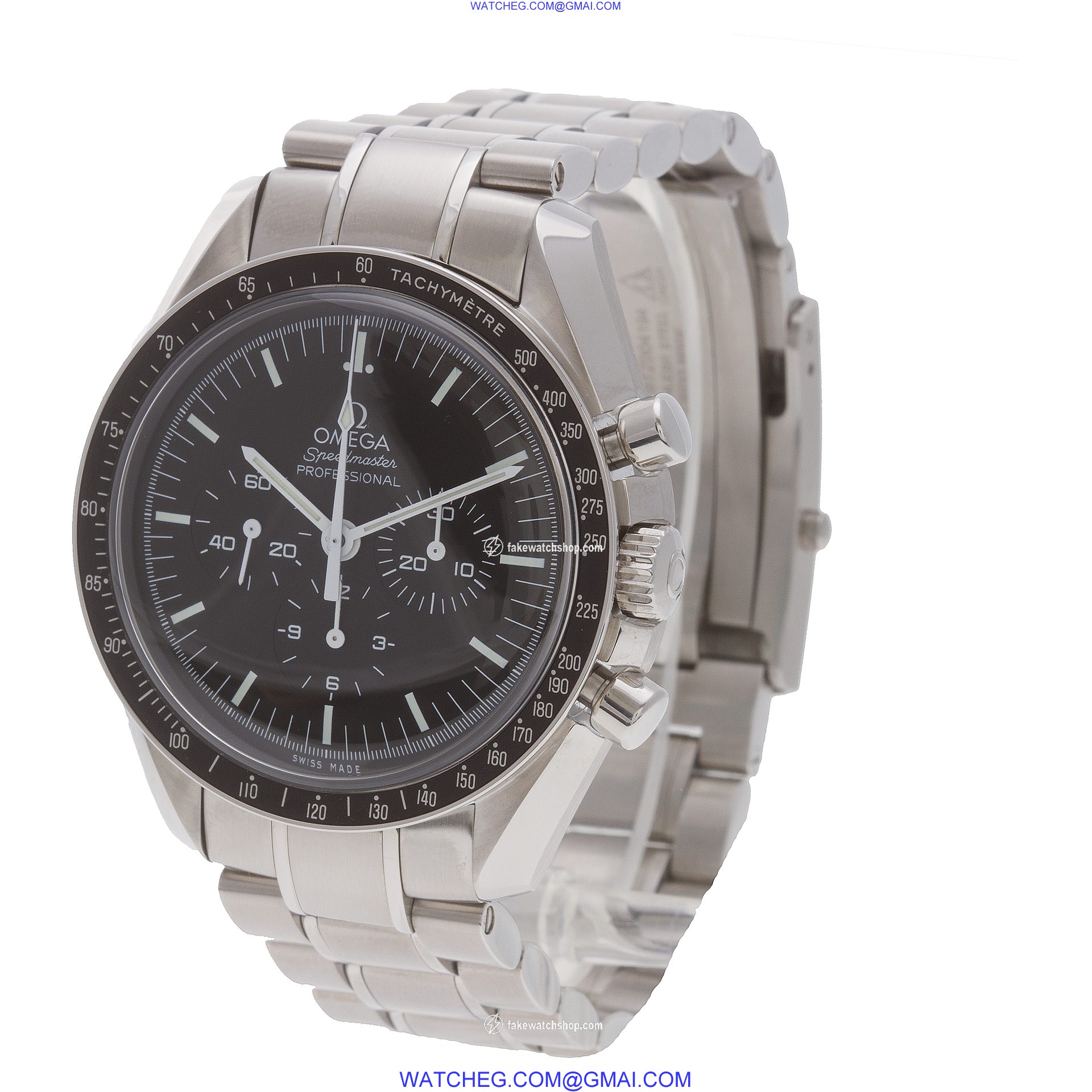 Omega 31130423001005 Speedmaster Manual Male Stainless Steel 2