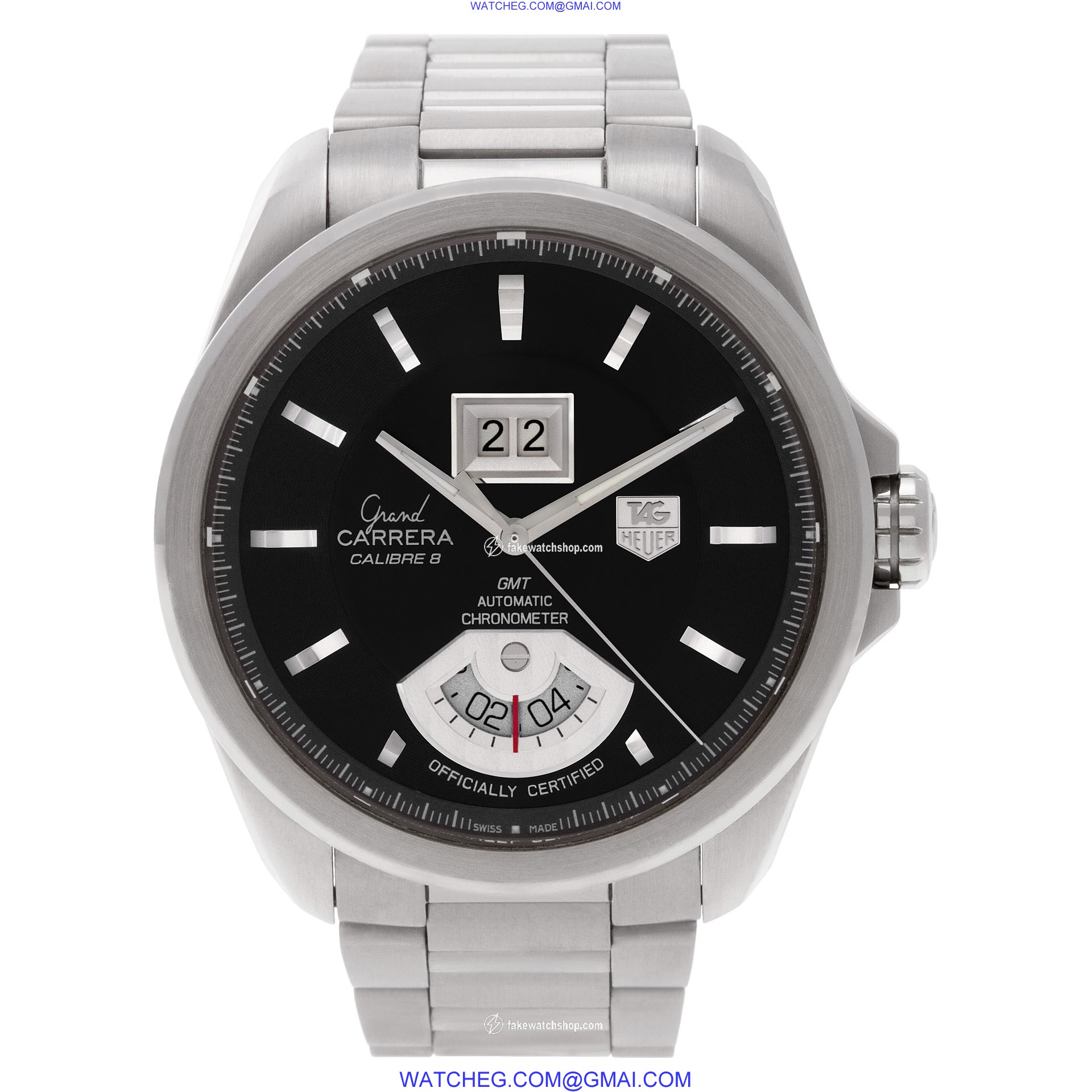 Tag Heuer WAV5113 Grand Carrera Automatic Male steel 2