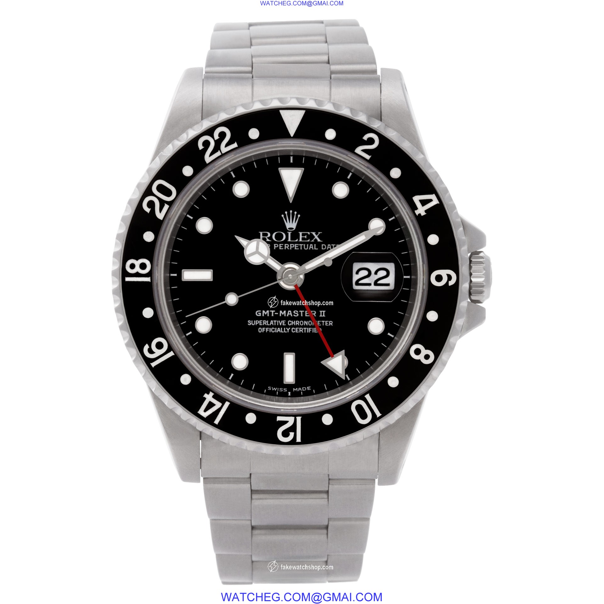 Rolex 16710 GMT-Master II Automatic Male Stainless Steel 2