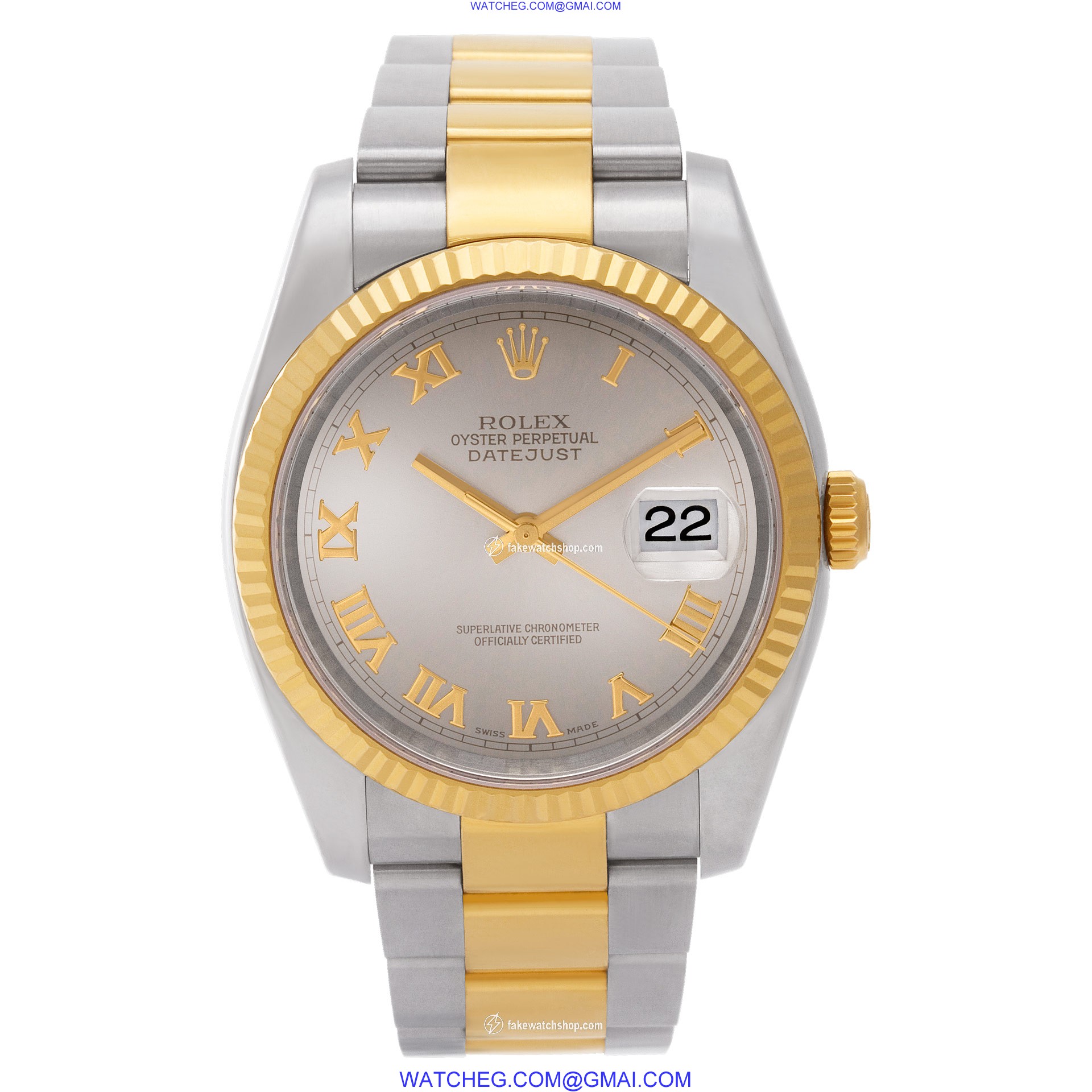 Rolex 116233 Datejust Automatic Male 18k gold & Stainless Steel 2