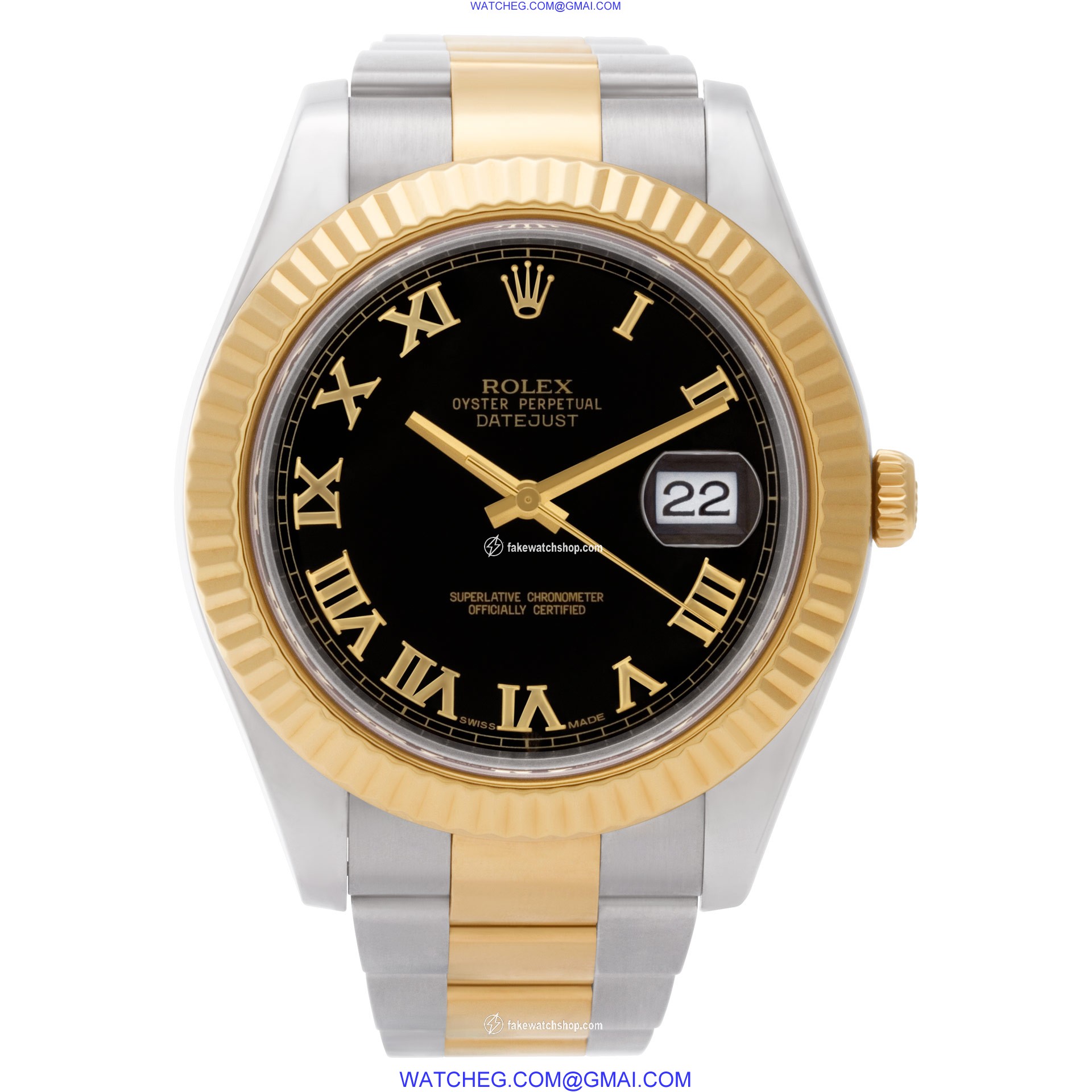 Rolex 116333 Datejust II Automatic Male 18k gold & Stainless Steel 2