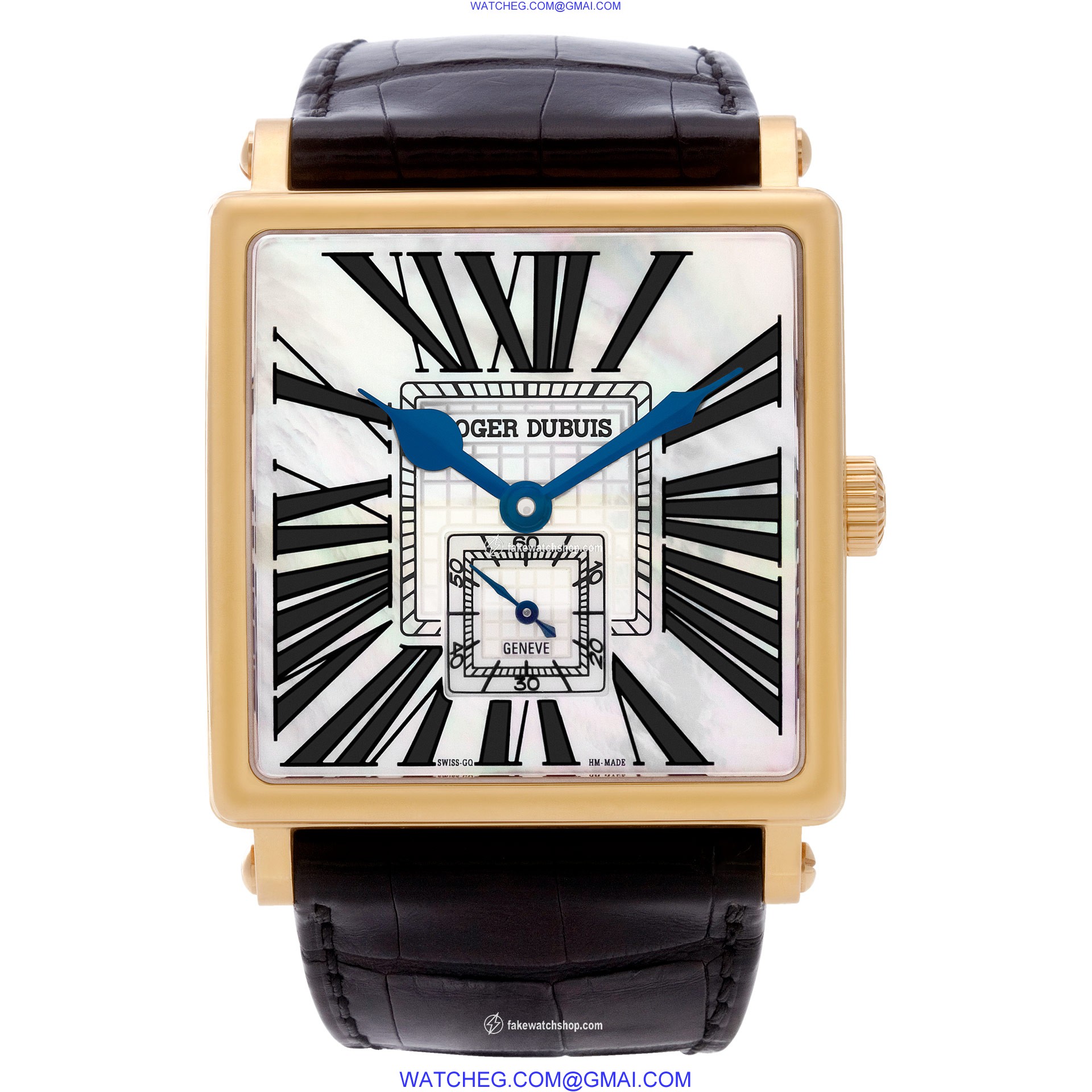 Roger Dubuis G43.14.5 Golden Square Automatic Male 18k Pink Gold 2