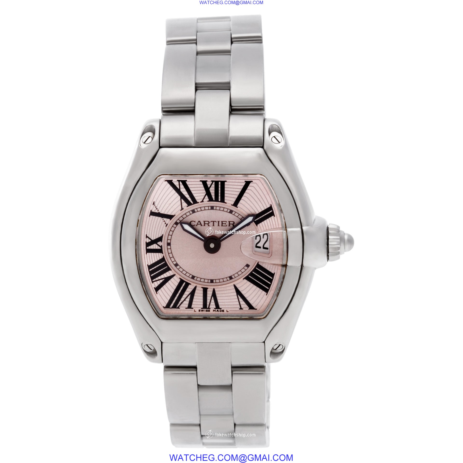 Cartier 2675 Roadster Quartz Female Stainless Steel 2