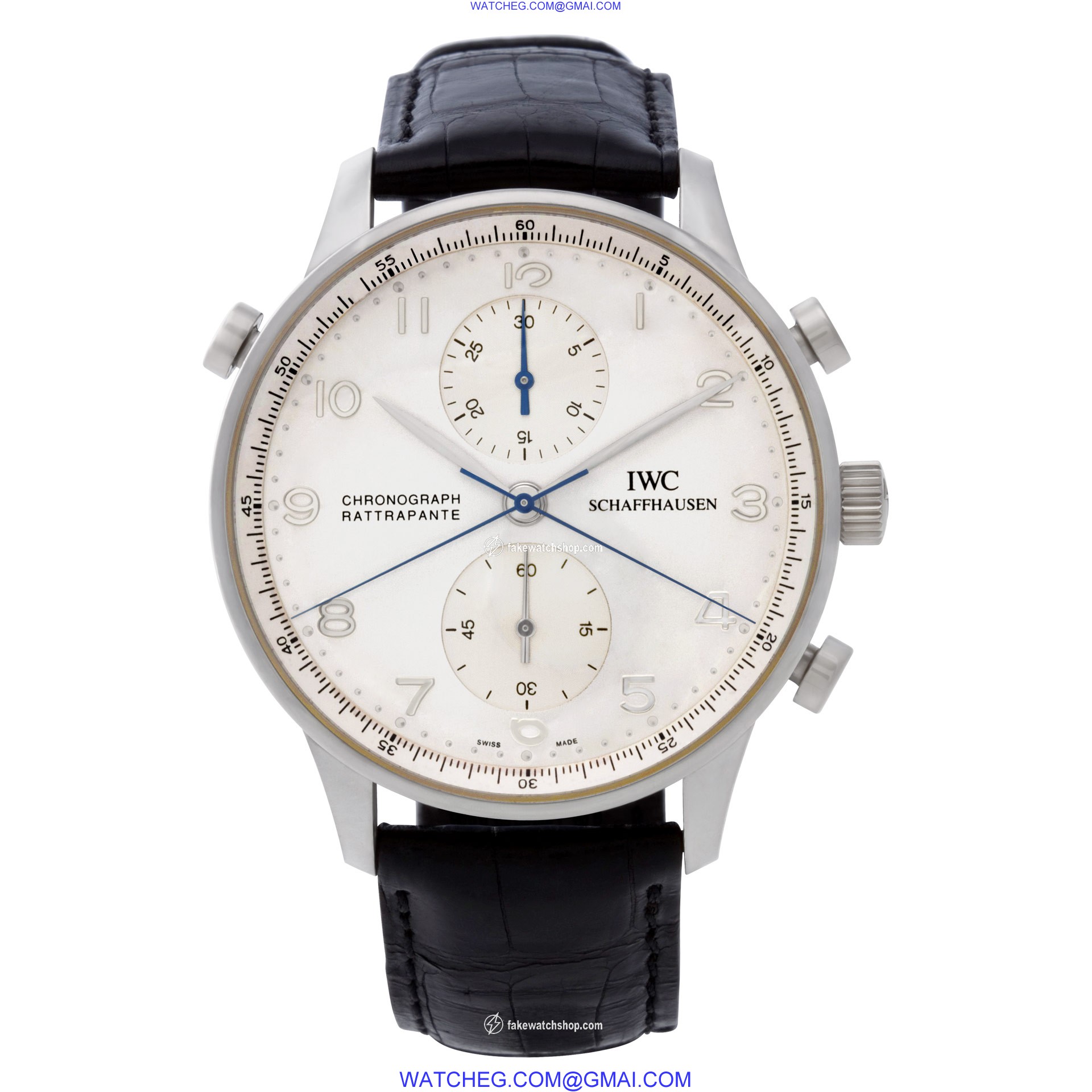 IWC IW371205 Rattrapante Manual Male Platinum 2