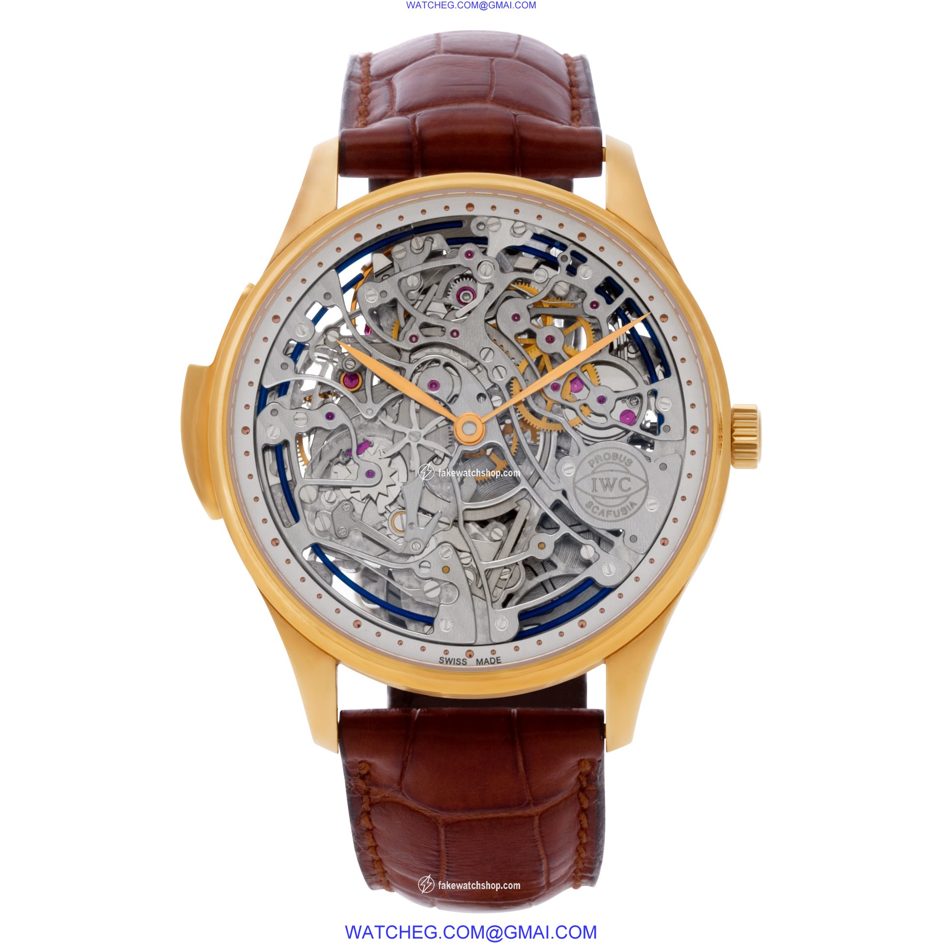 IWC IW524101 Portuguese Manual Male 18k rose gold 2