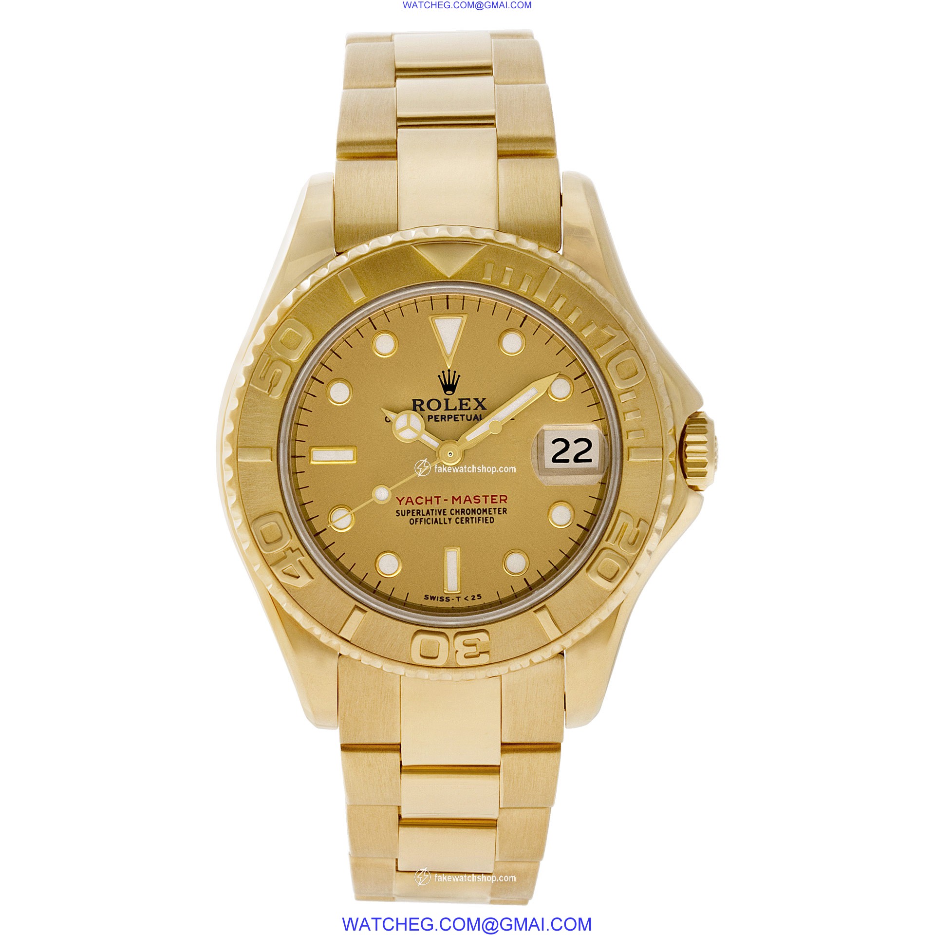 Rolex 68628 Yacht-Master Automatic Unisex 18k yellow gold 2