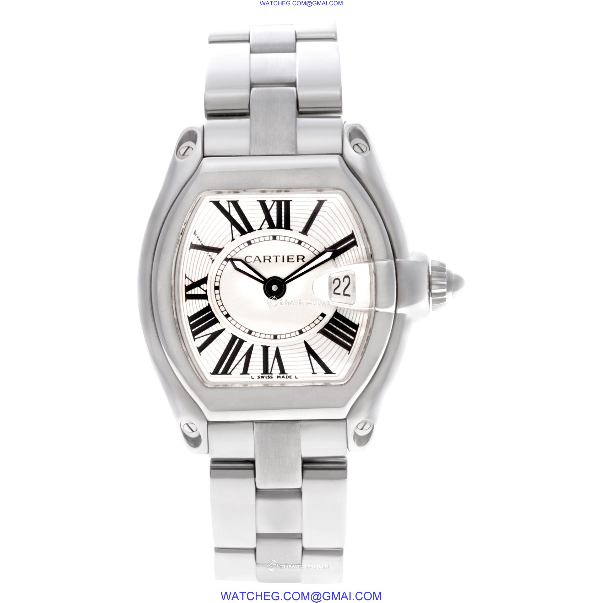 Cartier 2675 Roadster Quartz Female Stainless Steel 2