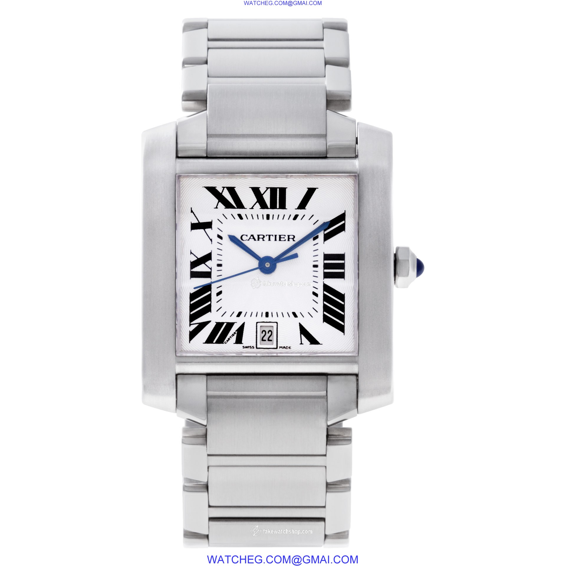 Cartier w51002q3 Tank Francaise Automatic Male Stainless Steel 2