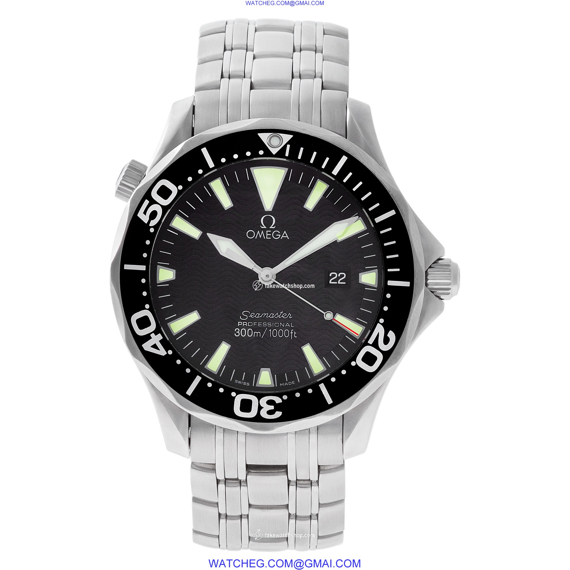 Omega 22645000 Seamaster Quartz Male Stainless Steel 2