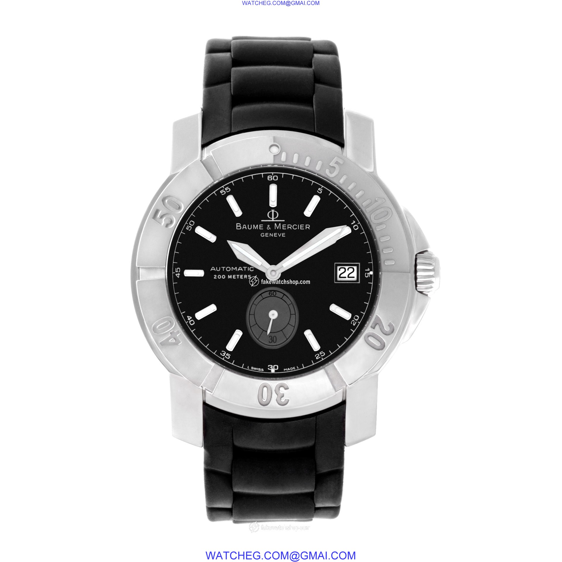 Baume & Mercier moa08123 Capeland Automatic Unisex Stainless Steel 2