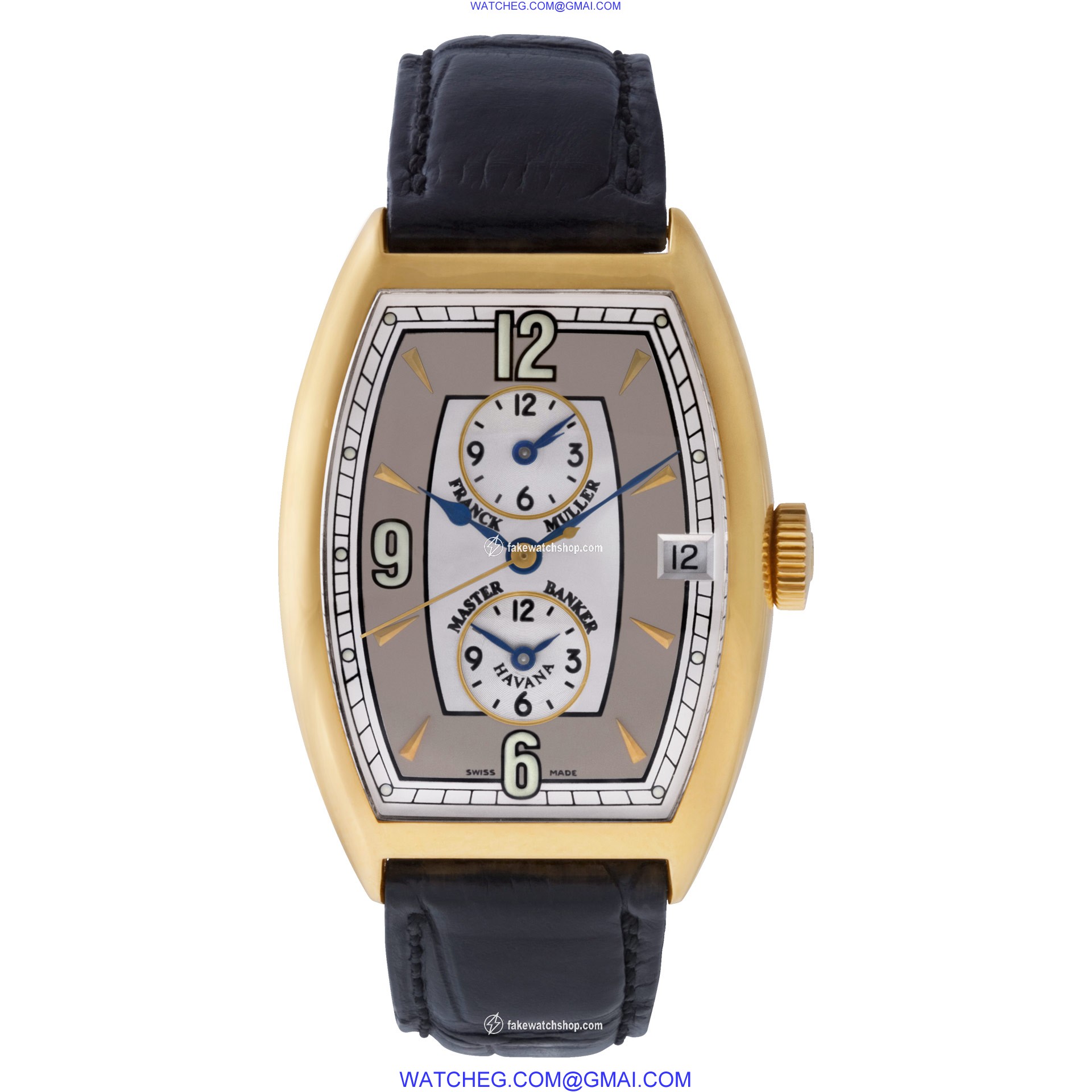 Franck Muller 5850NBHV Master Banker Automatic Male 18k yellow gold 2