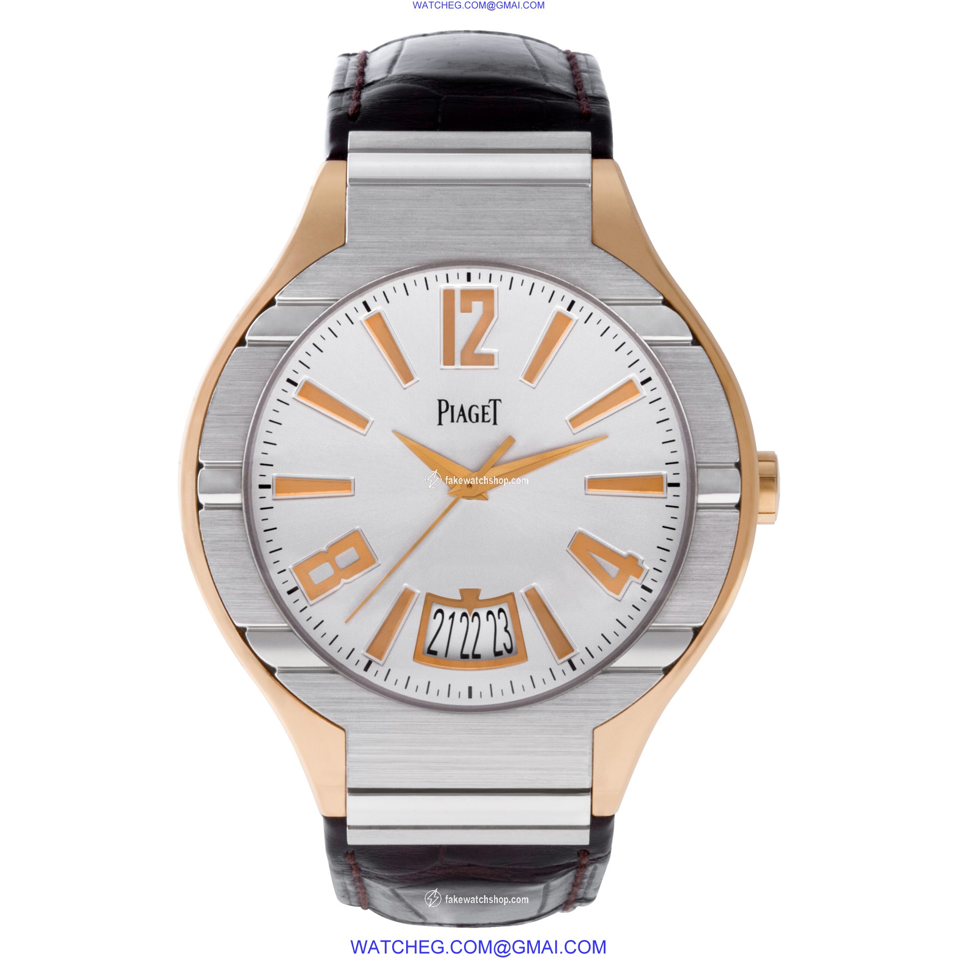 Piaget GOA34041 Polo Automatic Male 18k White and Pink Gold 2