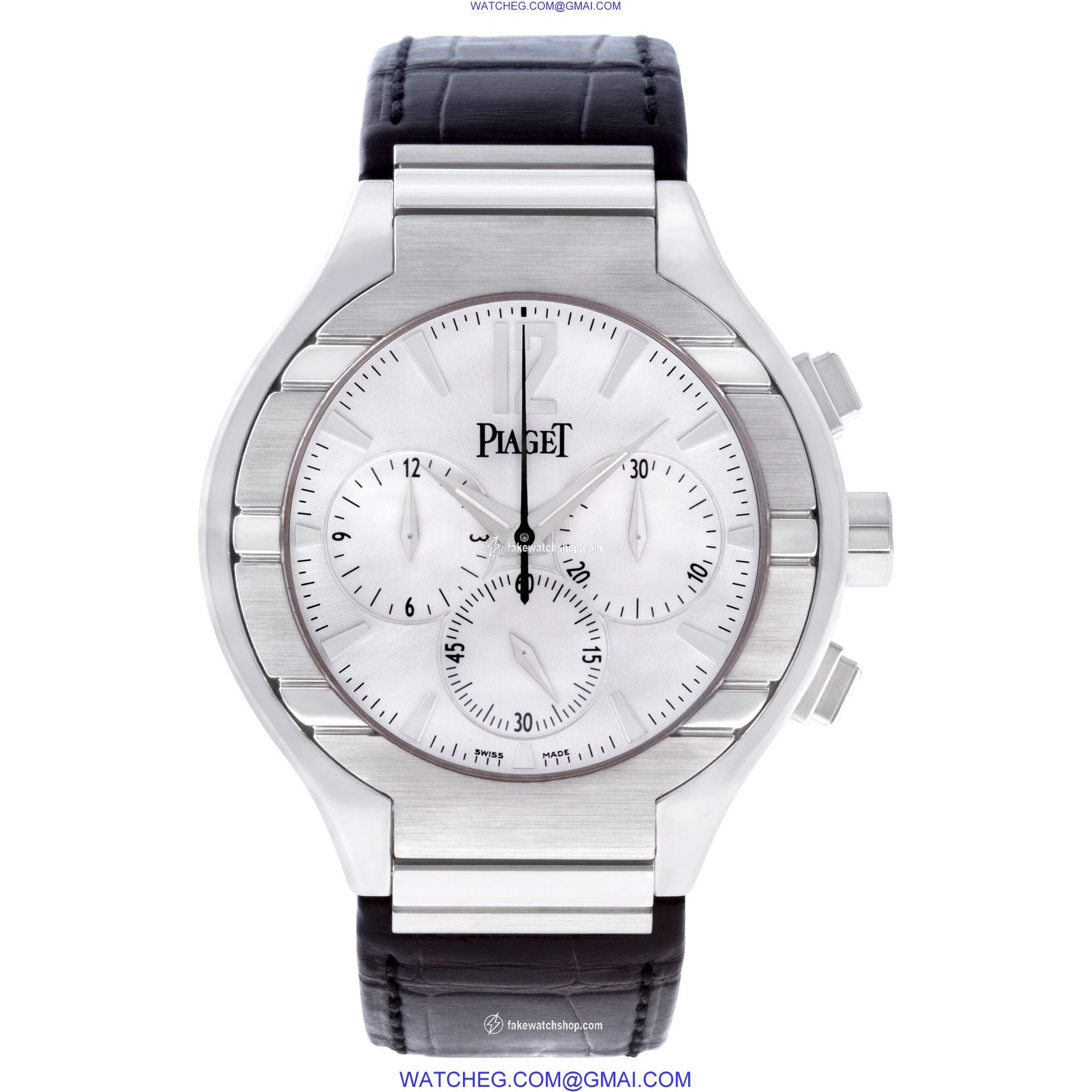 Piaget GOA29017 Polo Automatic Male 18k White Gold 2
