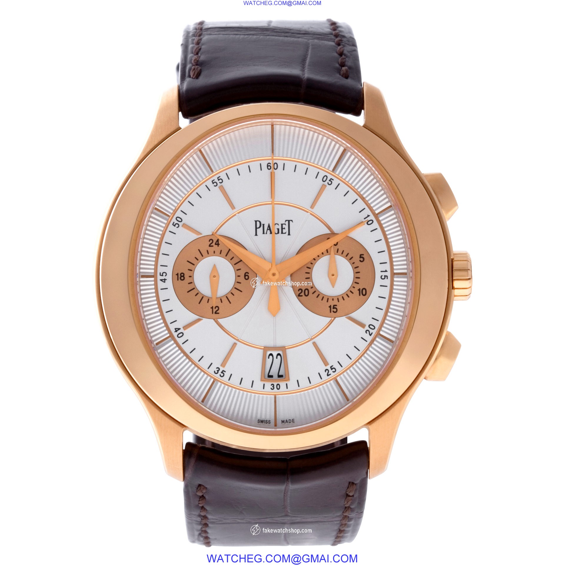 Piaget GOA37112 Gouvernour Automatic Male 18k rose gold 2
