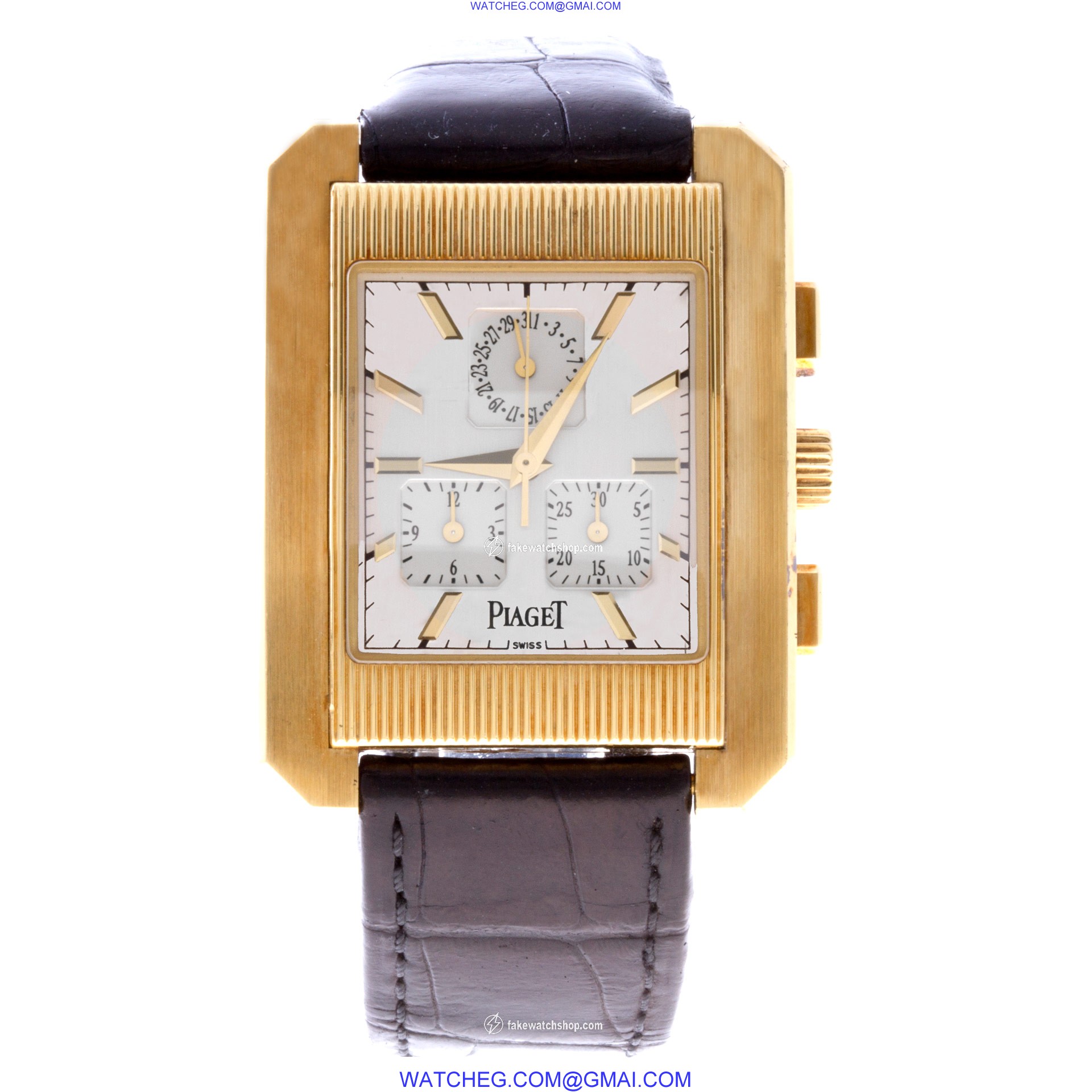 Piaget GOA22086 Protocol Quartz Male 18k Yellow Gold 2