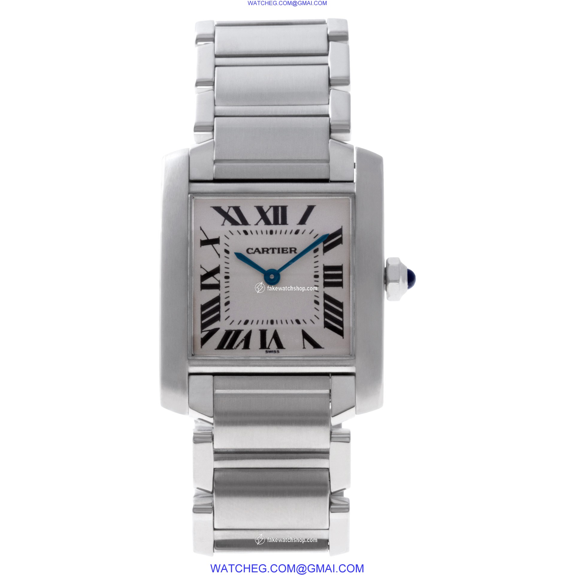 Cartier W51008Q3 Tank Francaise Quartz Unisex Stainless Steel 2