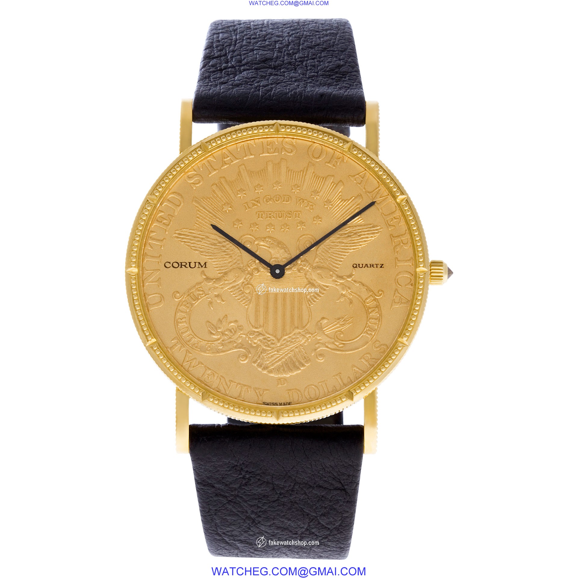 Corum CT32892 $20 Coin Quartz Male 18k Yellow Gold 2
