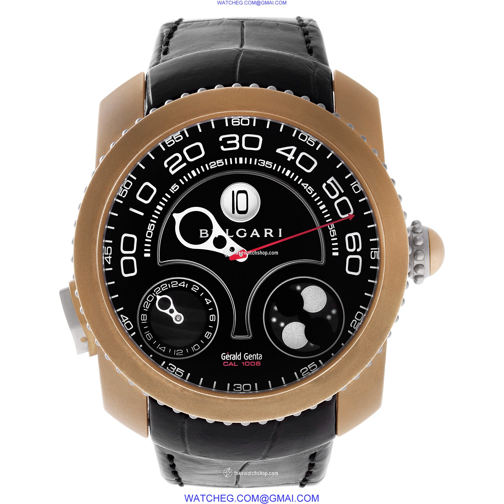 Bvlgari GSH.Y.98 MPGMT Gefica Automatic Male Bronze & Titanium 2