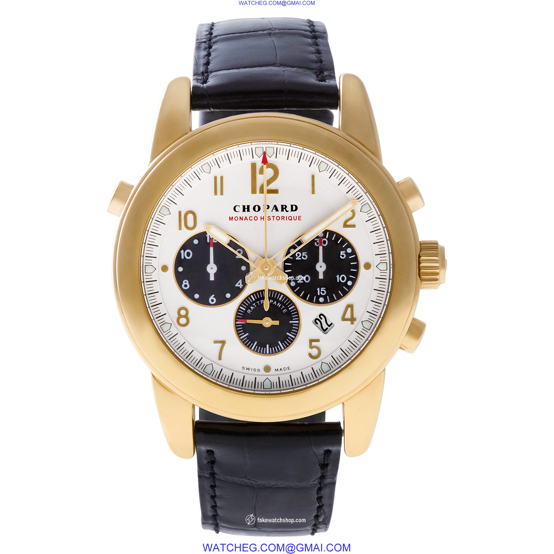 Chopard 1890 Monaco Automatic Male 18k yellow gold 2