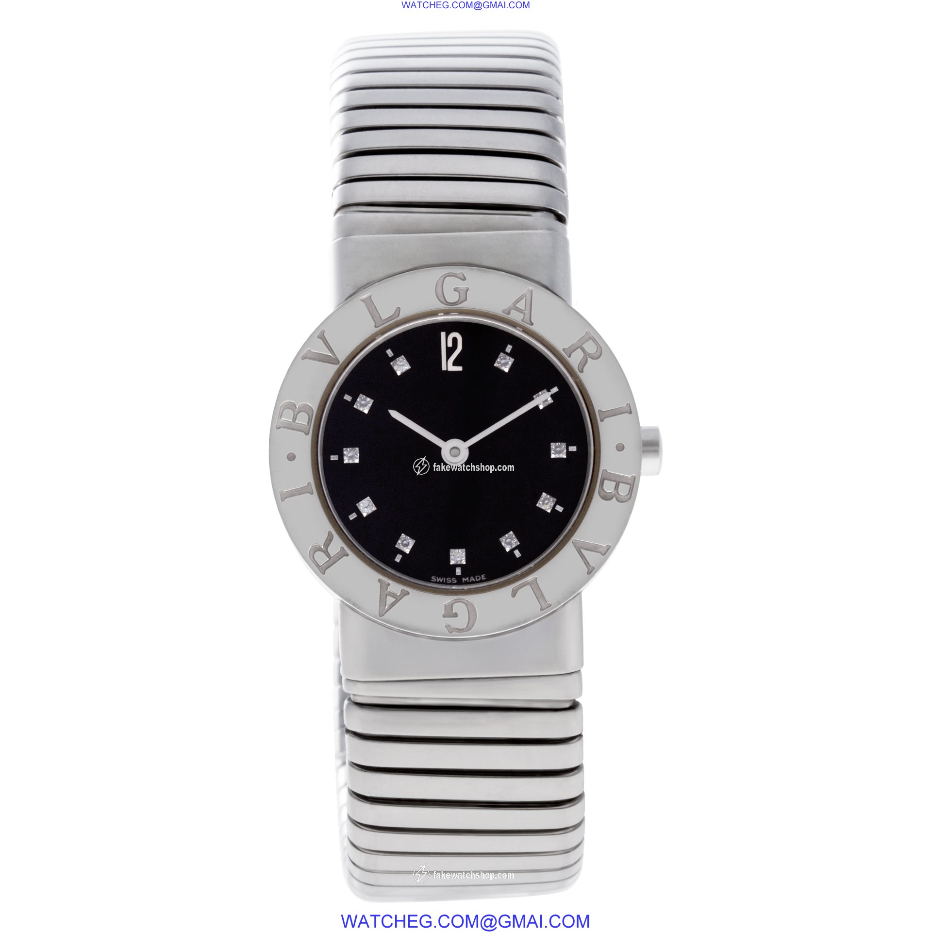 Bvlgari BB262TS Tubogas Quartz Female Stainless Steel 2