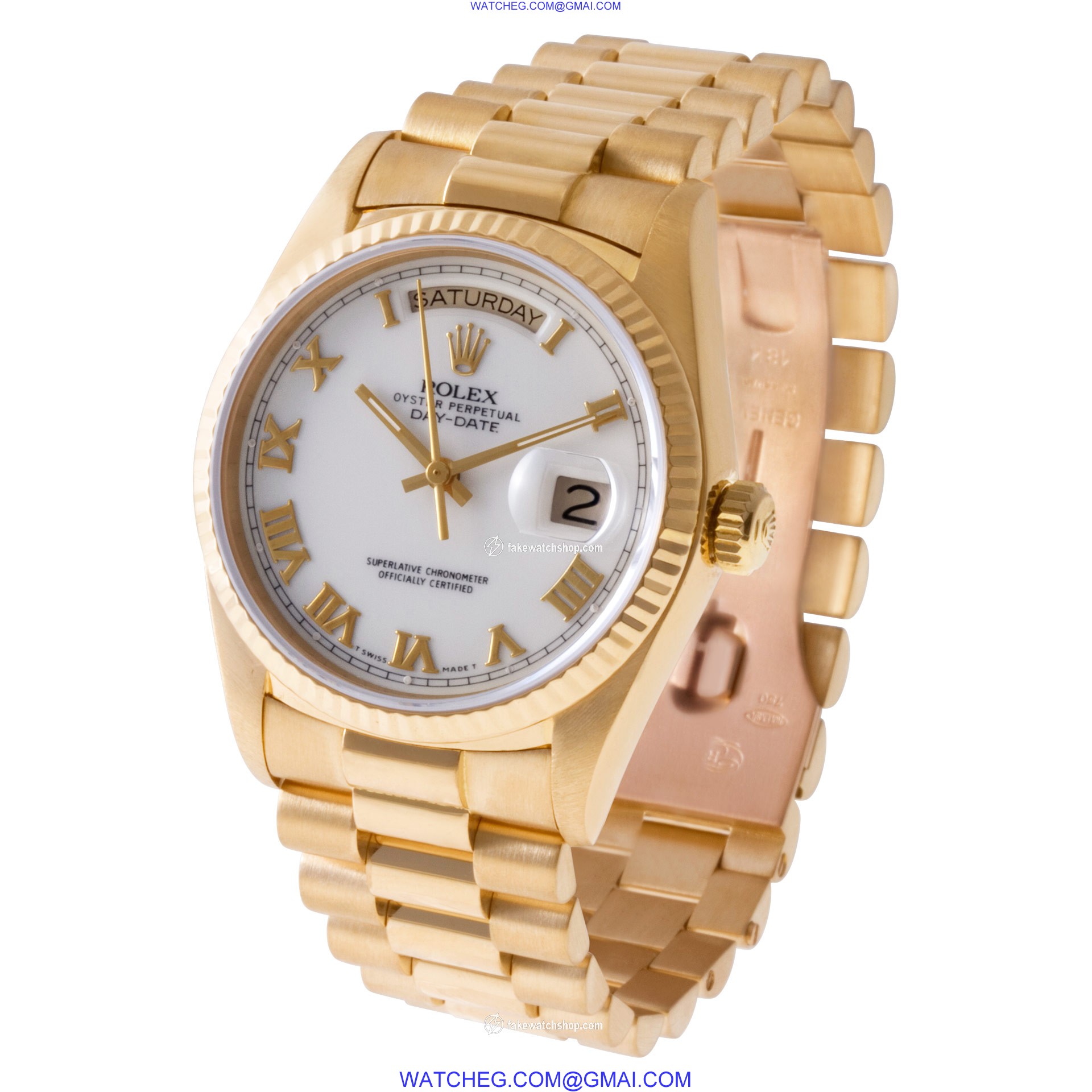 Rolex 18038 Day-Date Automatic Male 18k yellow gold 2