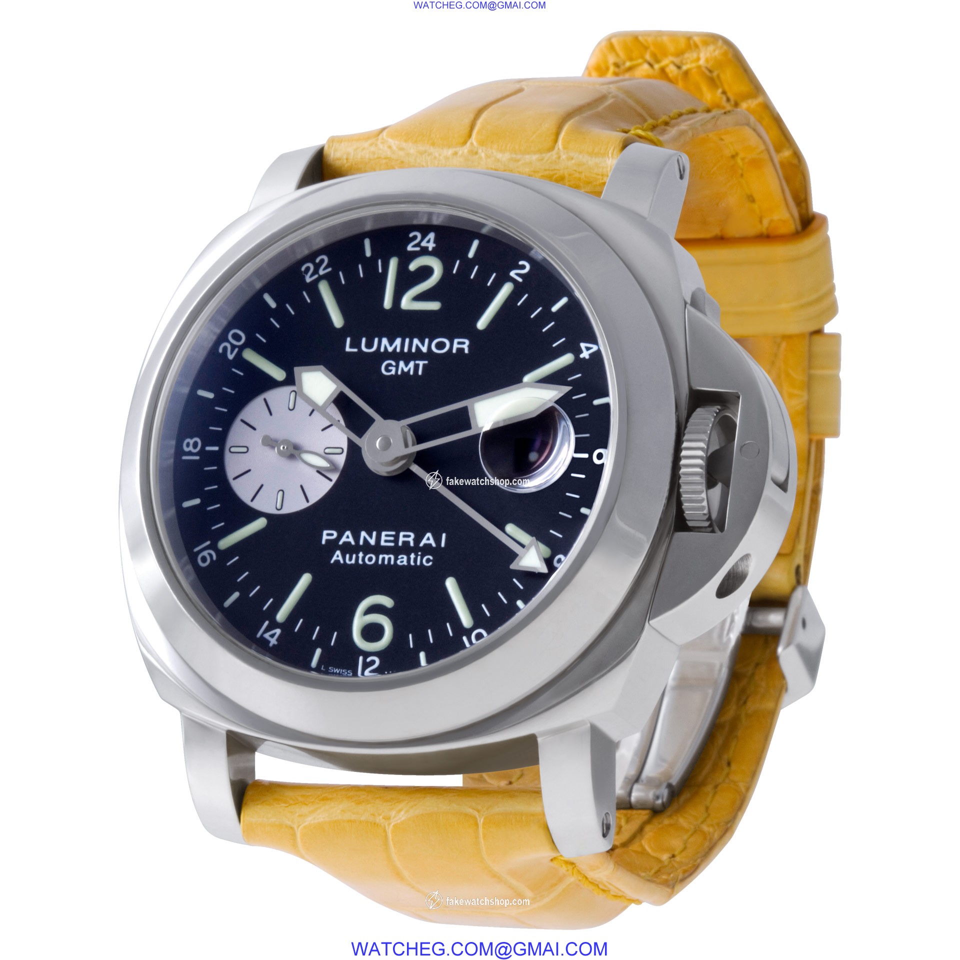 Panerai PAM88 luminor GMT Automatic Male Stainless Steel 2