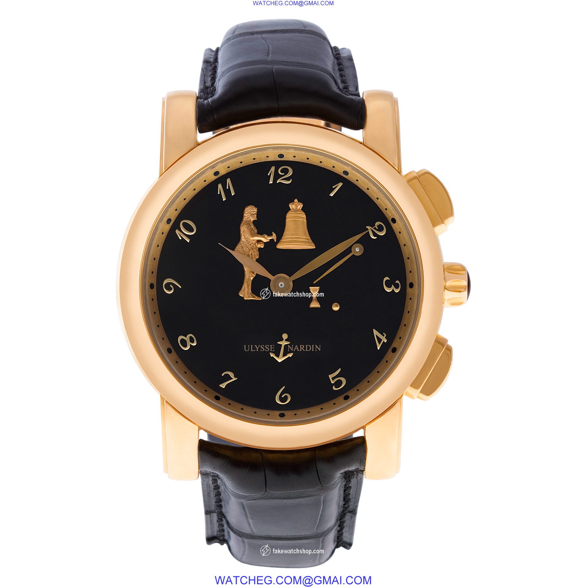 Ulysse Nardin 6106-103 Hourstriker Automatic Male 18k rose gold 2