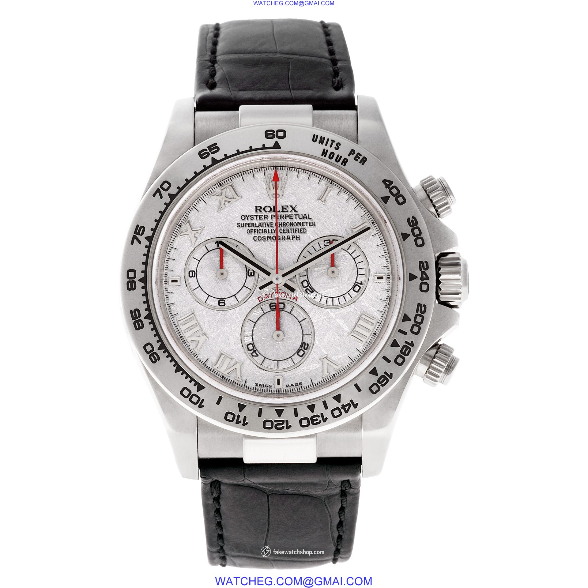Rolex 116519 Daytona Automatic Male 18k White Gold 2