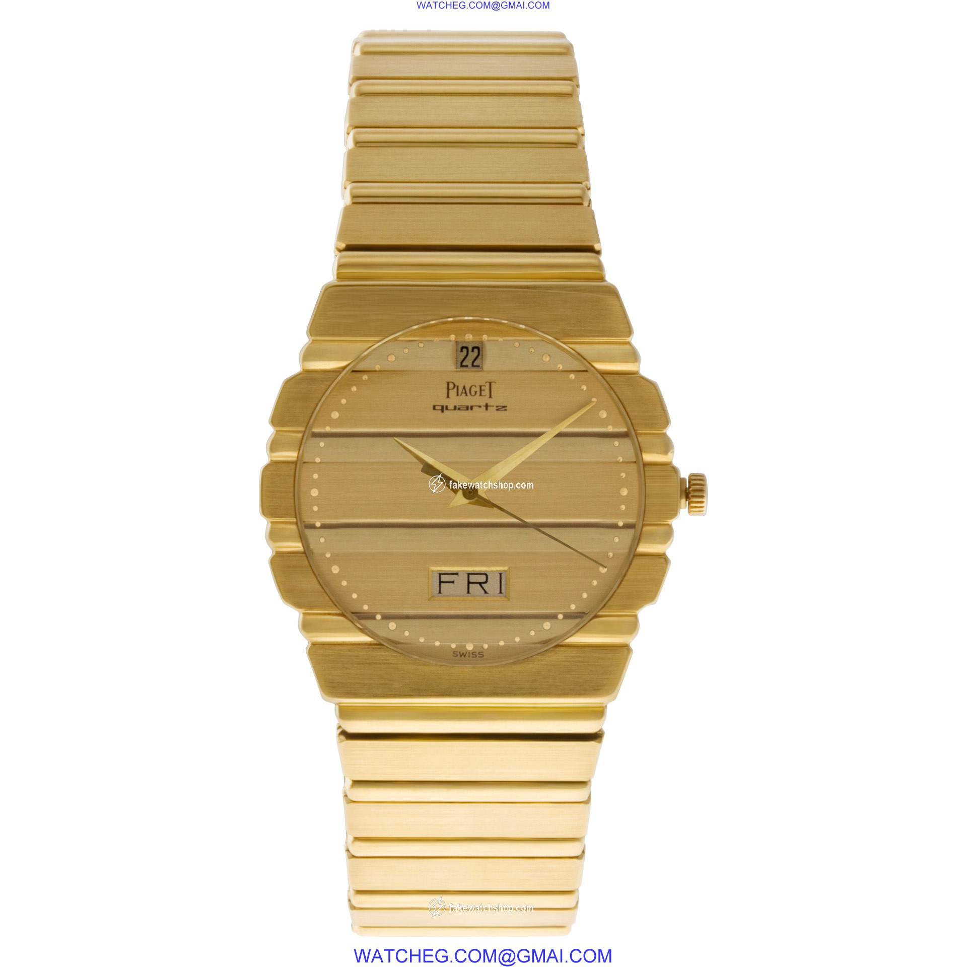 Piaget 15562C701 Polo Quartz Male 18k Yellow Gold 2