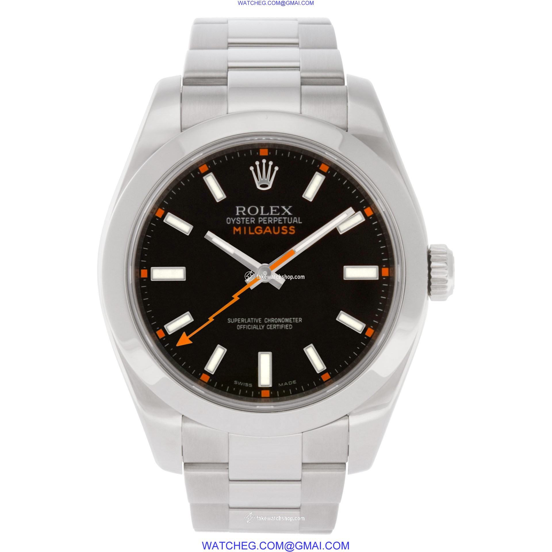 Rolex 116400 Milgauss Automatic Male Stainless Steel 2