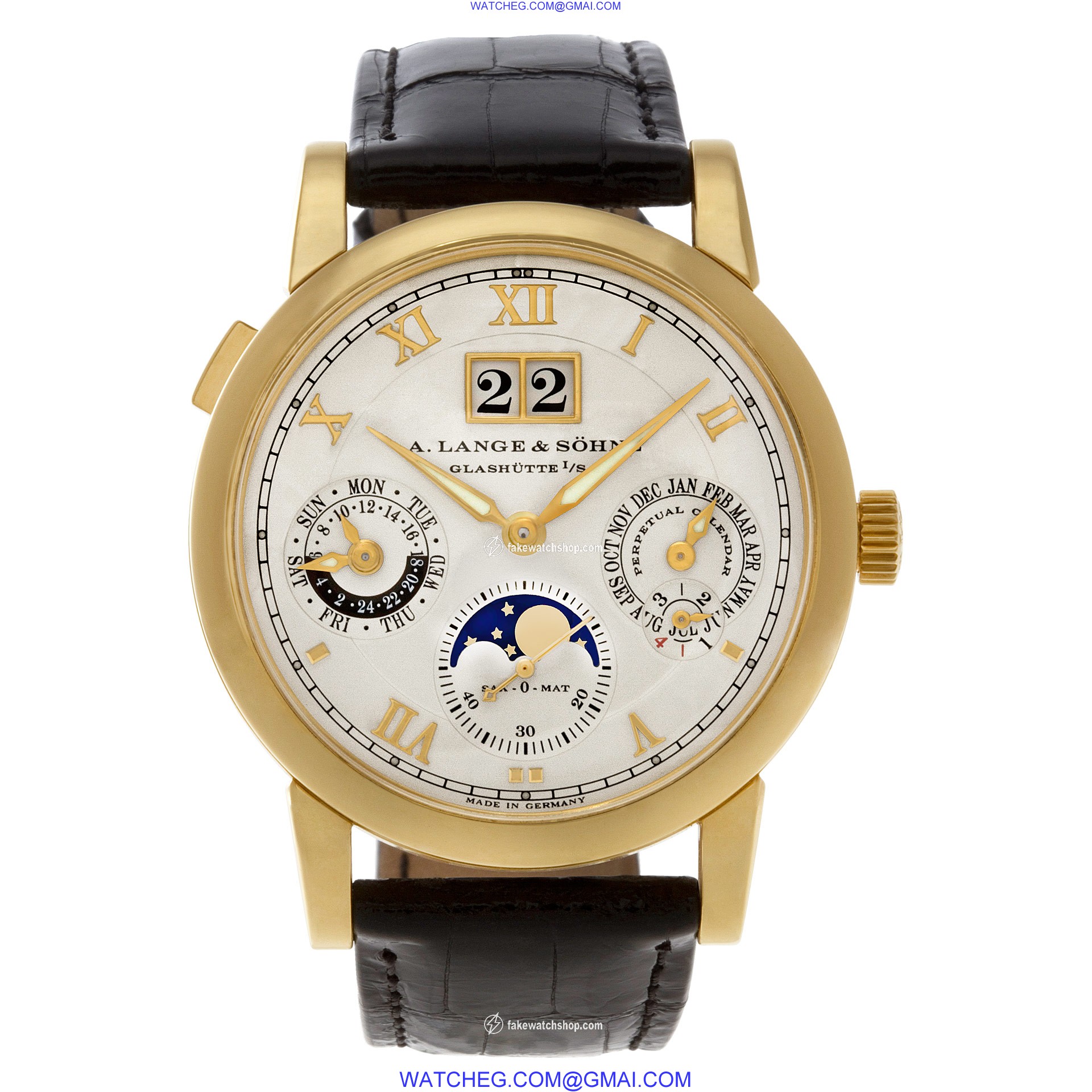 A. Lange & Sohne 310.021 Langematik Automatic Male 18k yellow gold 2
