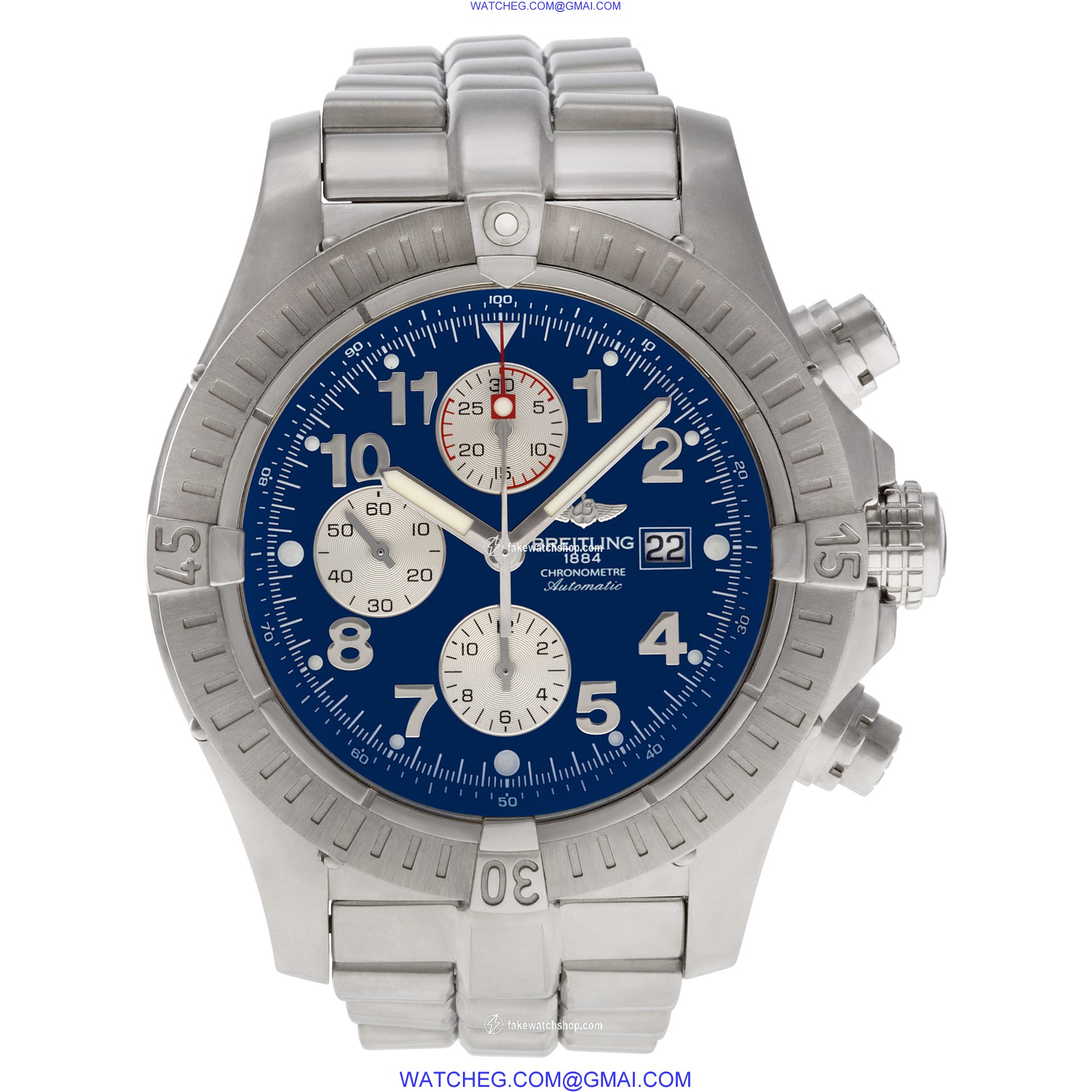 Breitling a13370 Super Avenger Automatic Male Stainless Steel 2