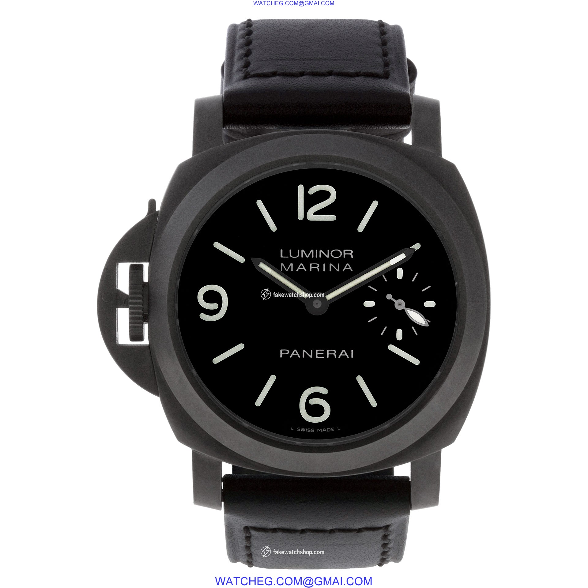 Panerai PAM00026 Luminor Marina Manual Male PVD 2
