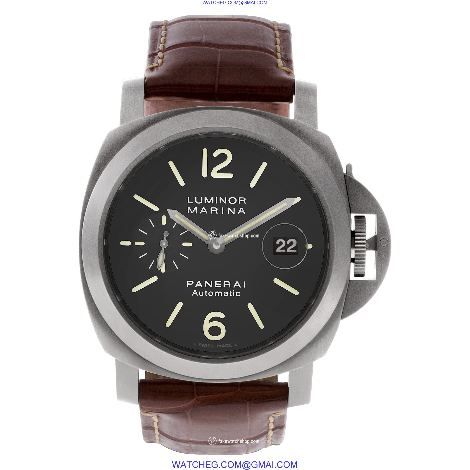 Panerai PAM 240 Luminor Marina Automatic Male Titanium 2