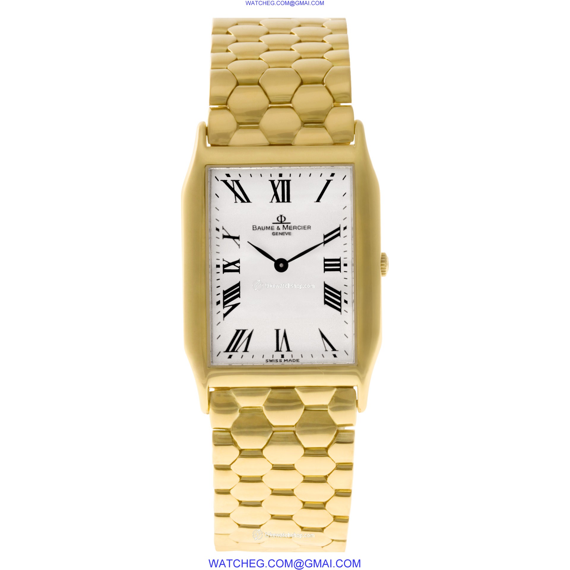 Baume & Mercier 17605 Hampton Quartz Unisex 18k yellow gold 2