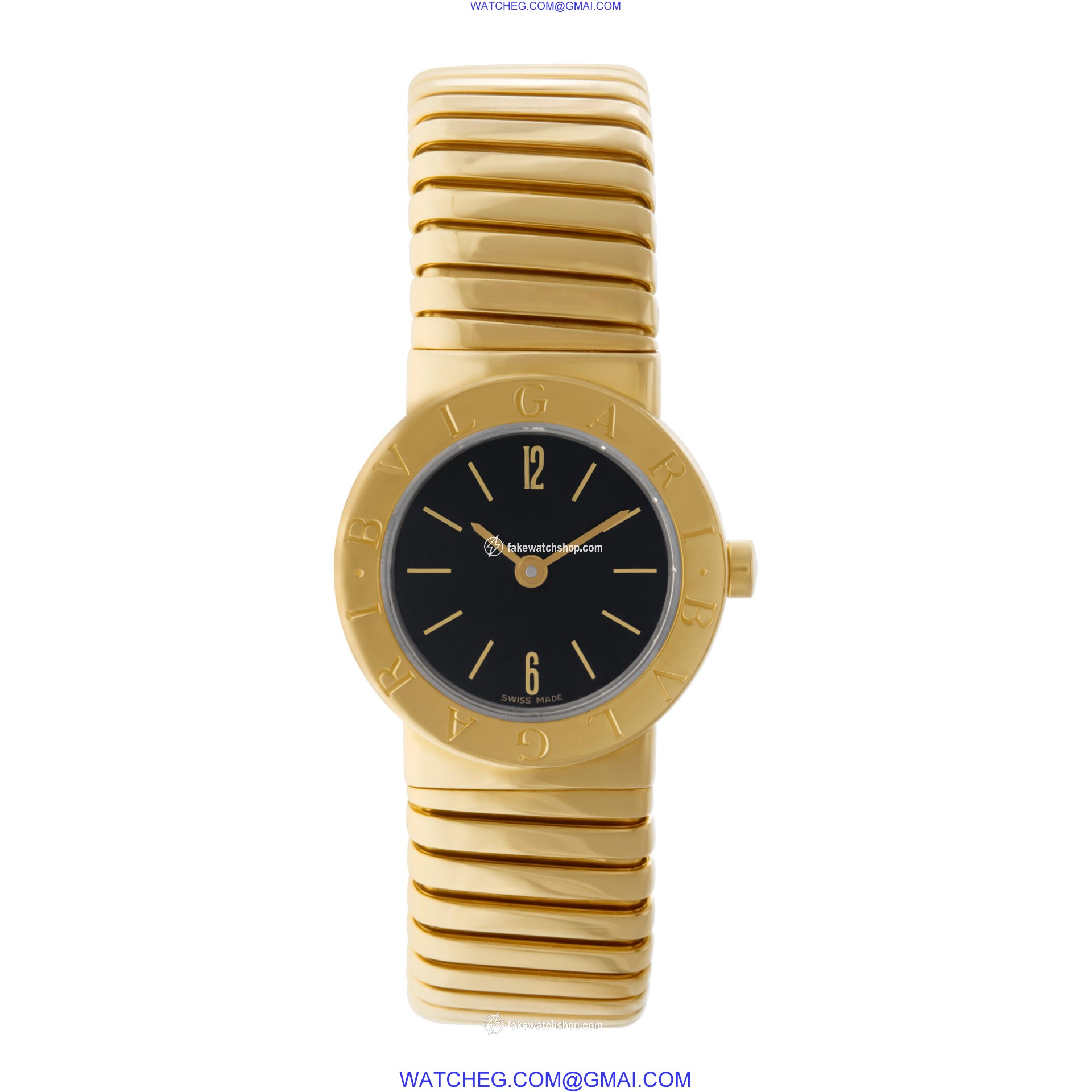 Bvlgari BB232T Tubogas Quartz Female 18k yellow gold 2