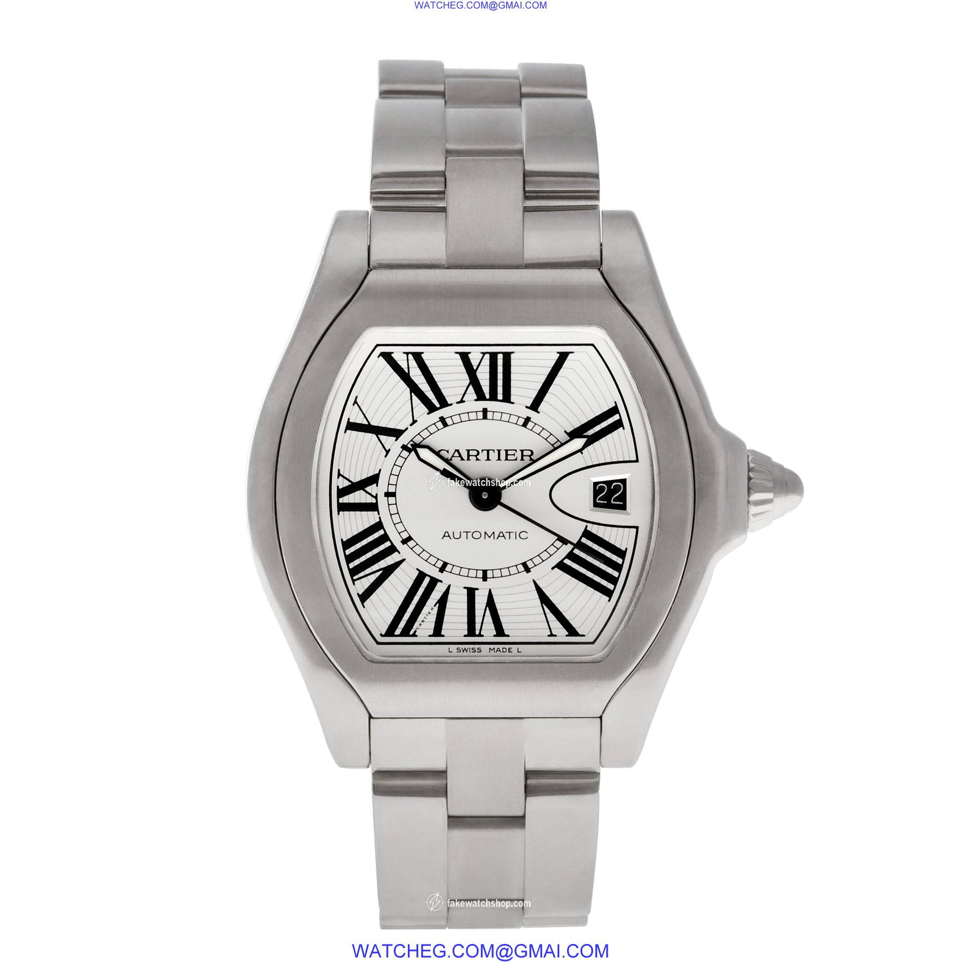 Cartier 3312 Roadster Automatic Male Stainless Steel 2