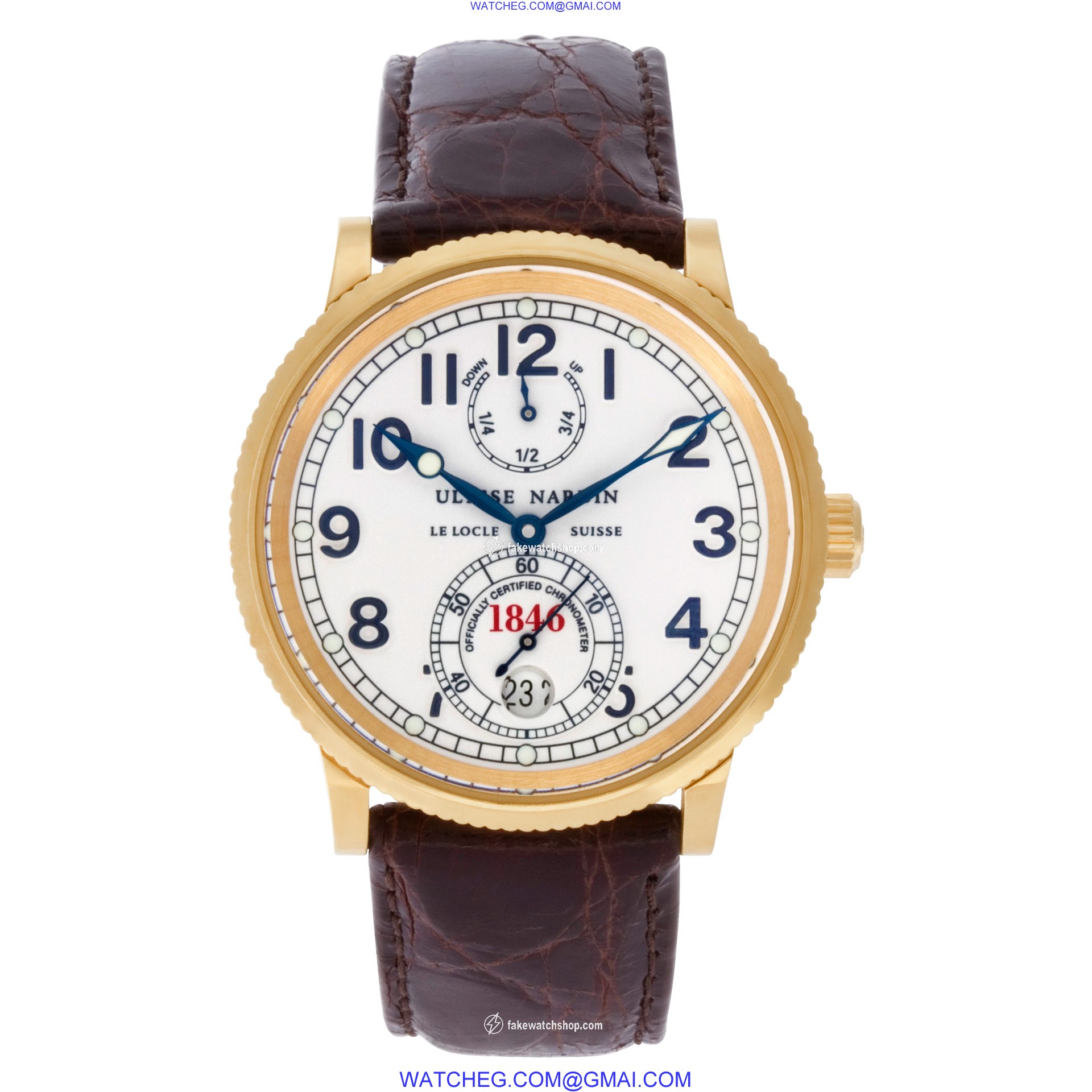 Ulysse Nardin 261-77 Marine Chronometer Automatic Male 18k yellow gold 2
