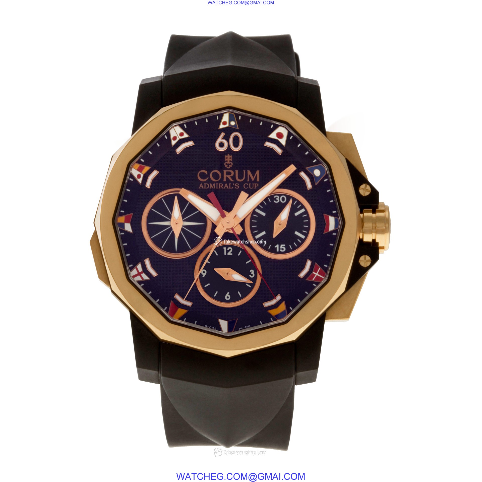 Corum 986.694.55 Admirals Cup Automatic Male 18k rose gold 2