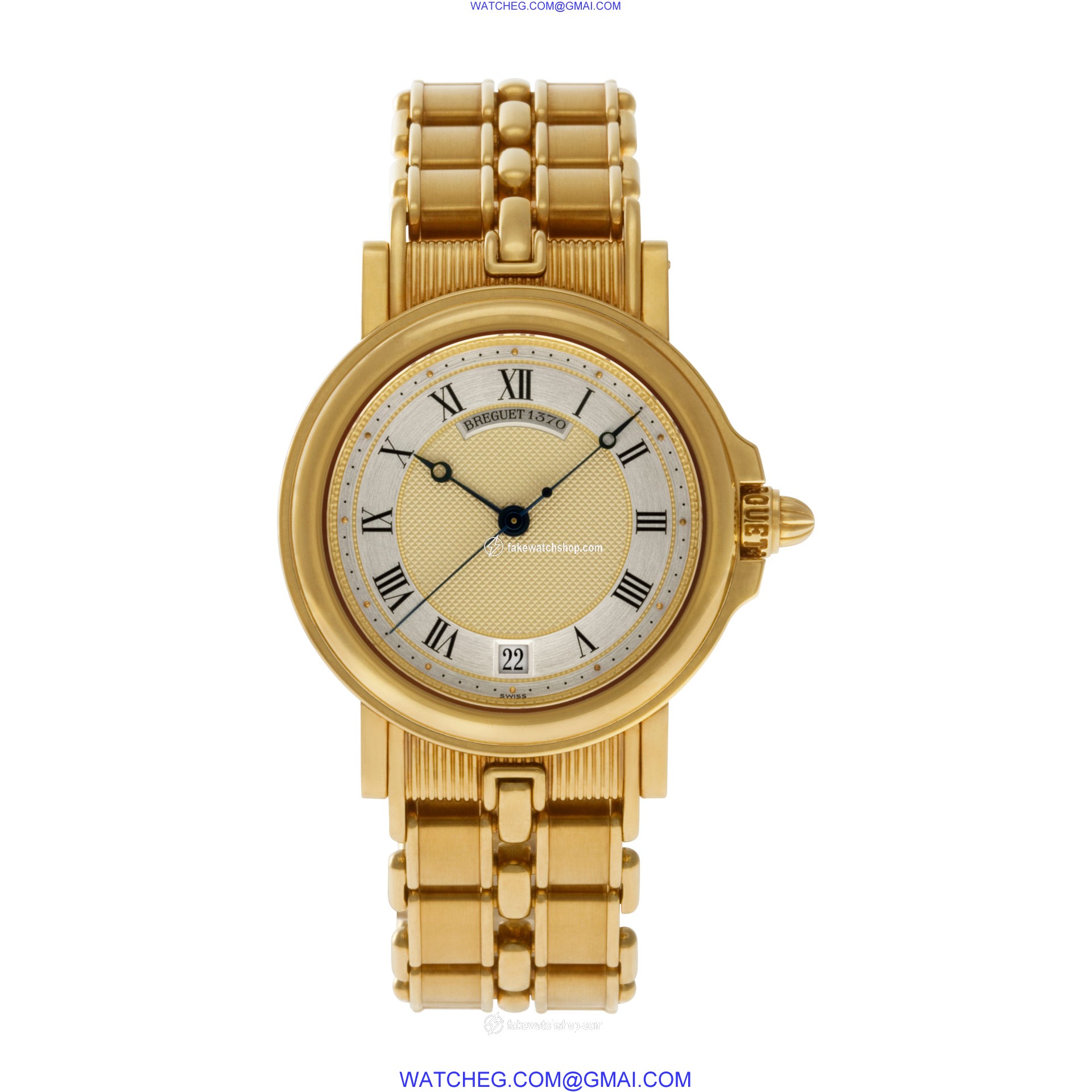 Breguet 5800ba12a90 Horloger de la Marine Automatic Male 18k yellow gold 2