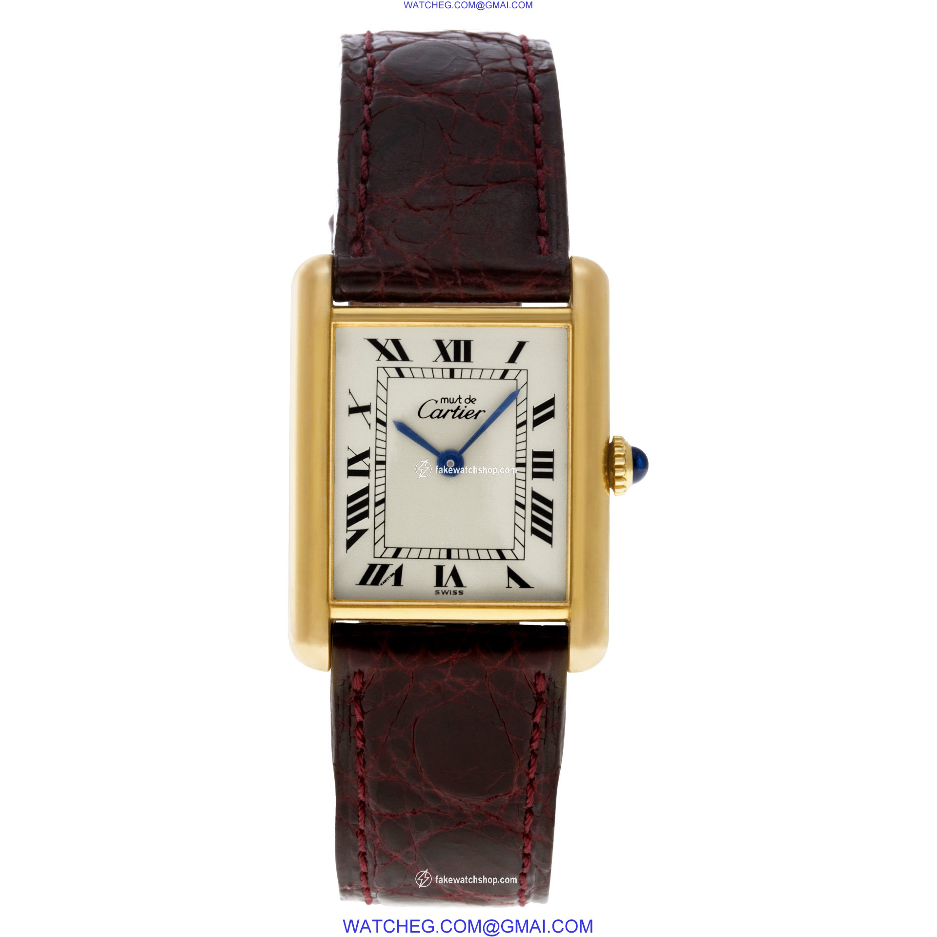 Cartier 60029 Tank Vermeil Manual Female Vermeil 2