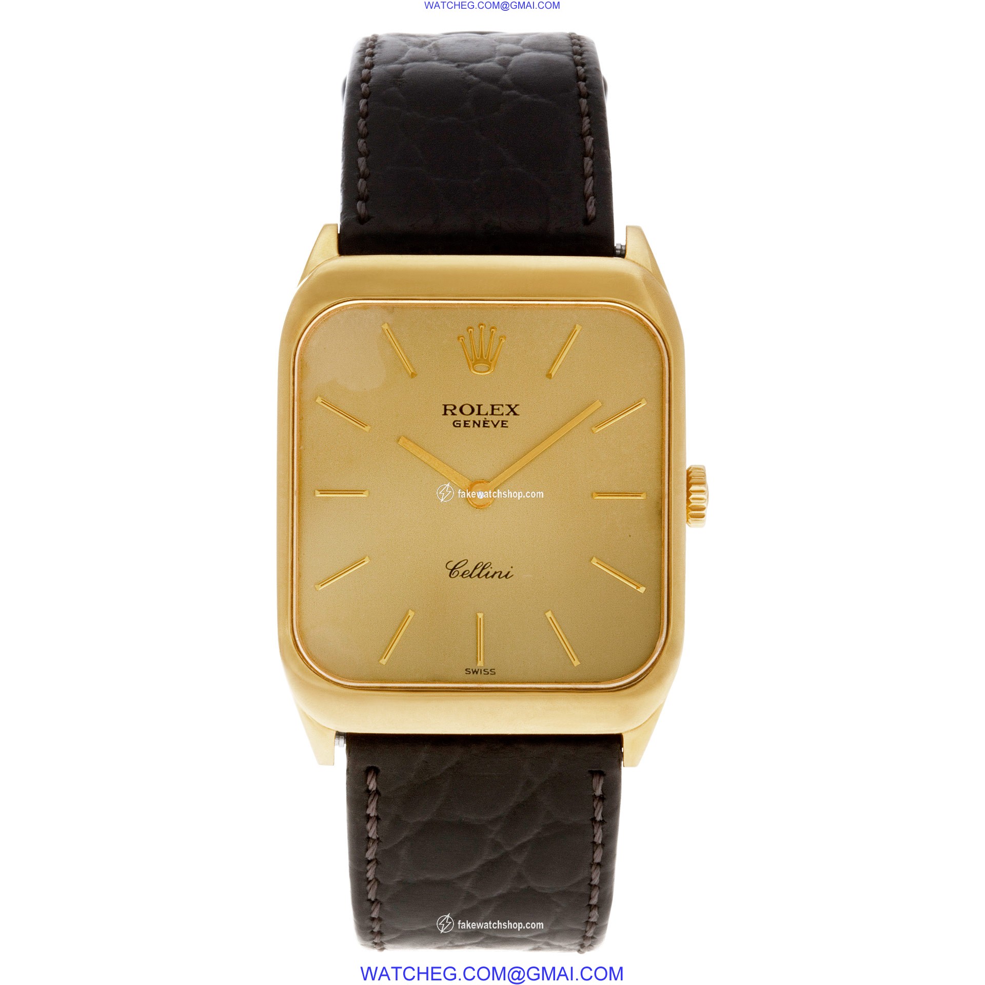 Rolex 4135 Cellini Manual Male 18k yellow gold 2