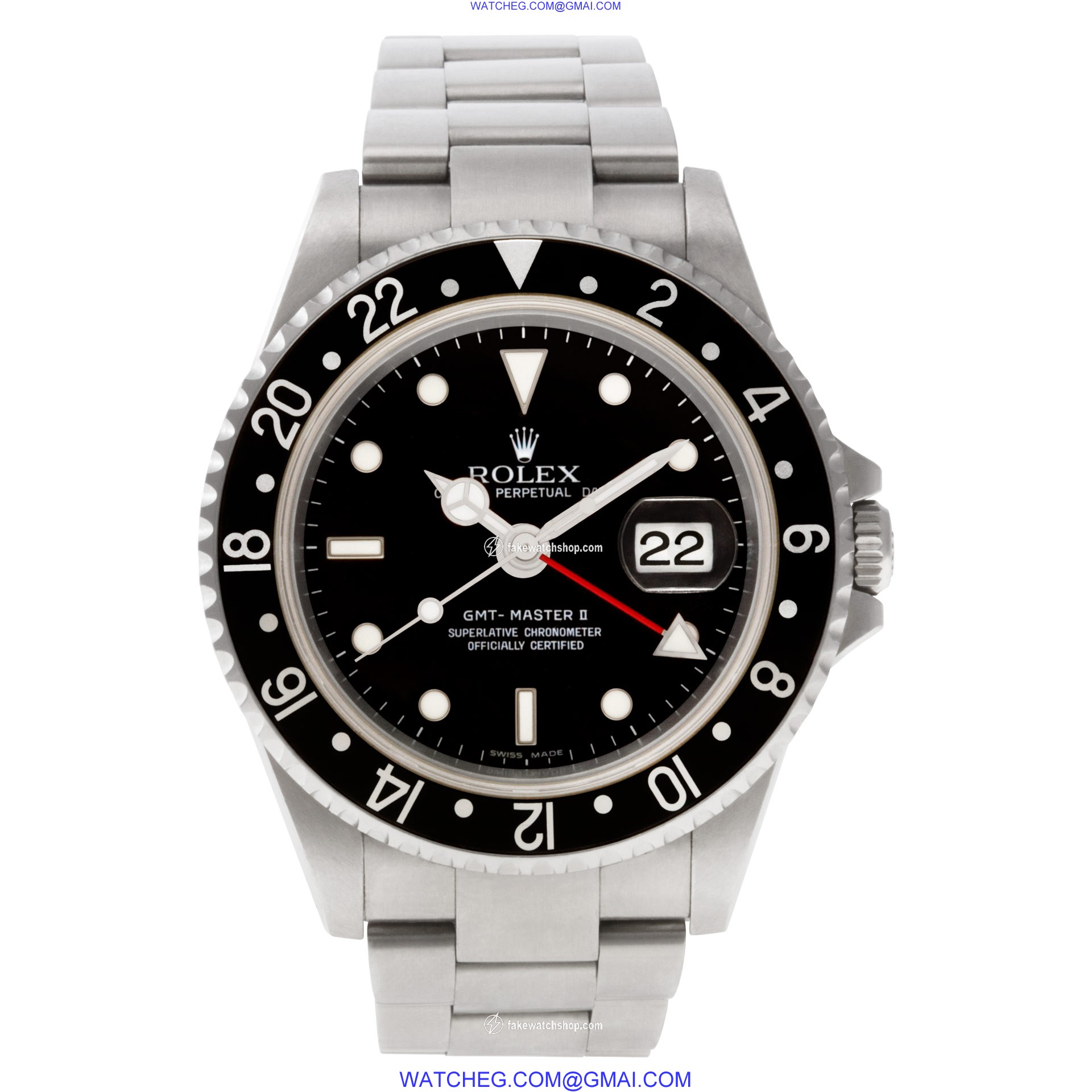 Rolex 16710 GMT-Master II Automatic Male Stainless Steel 2
