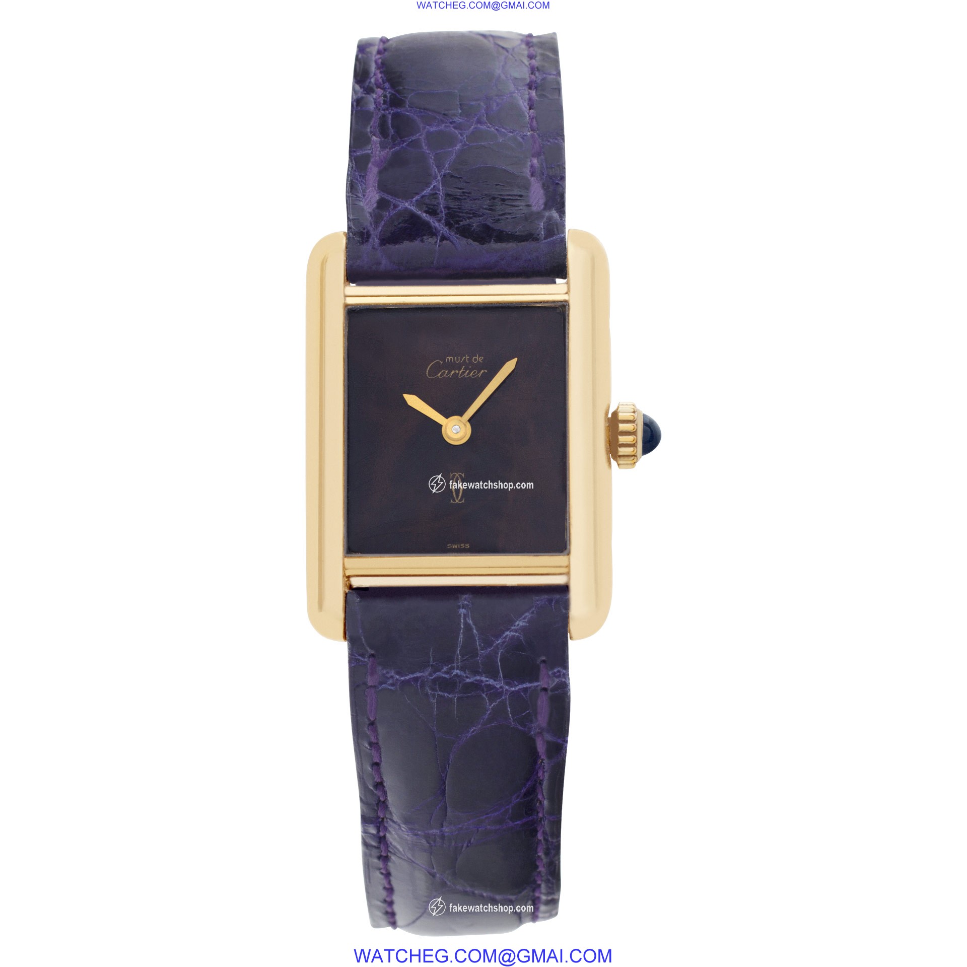 Cartier Cartier 1991 Tank Quartz Female Vermeil 2